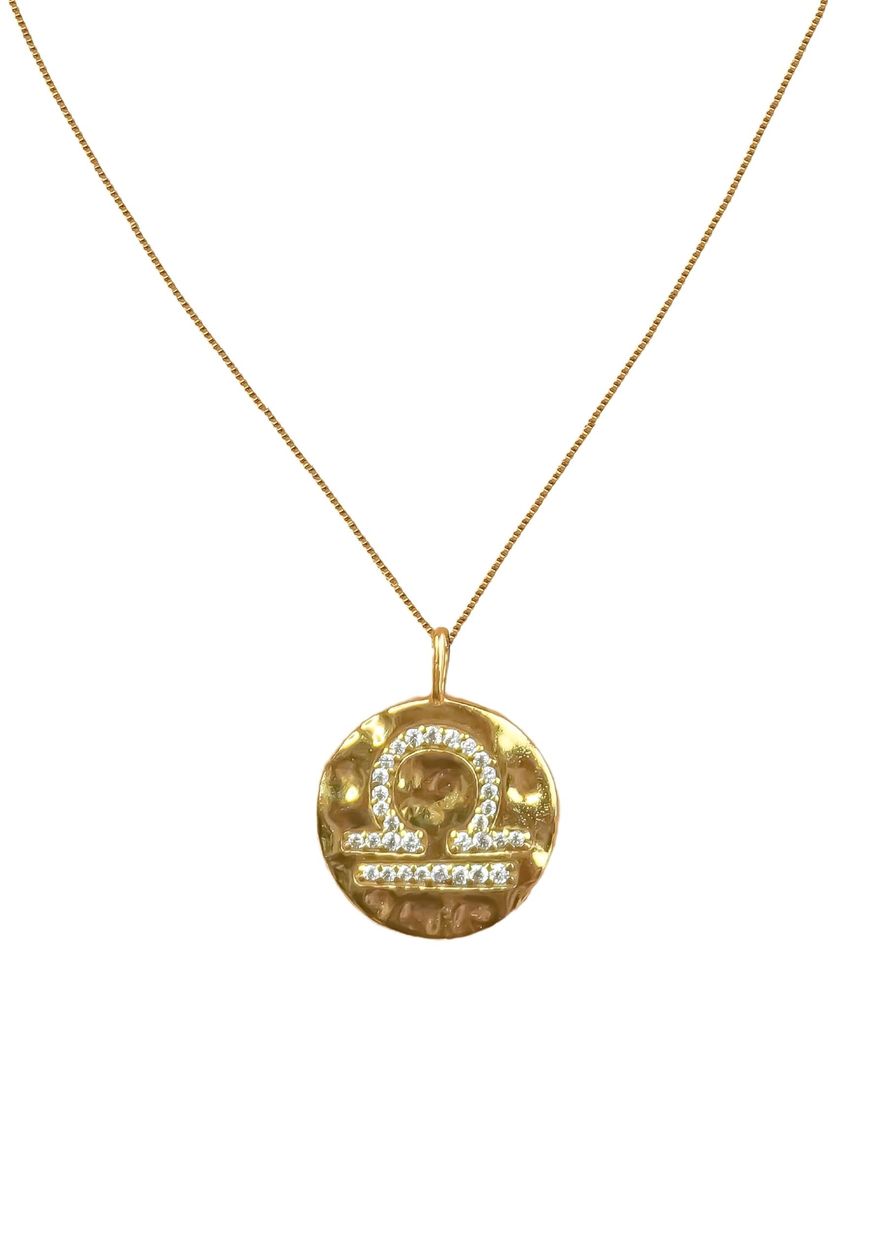 stellar libra coin pendant Bombay Sunset