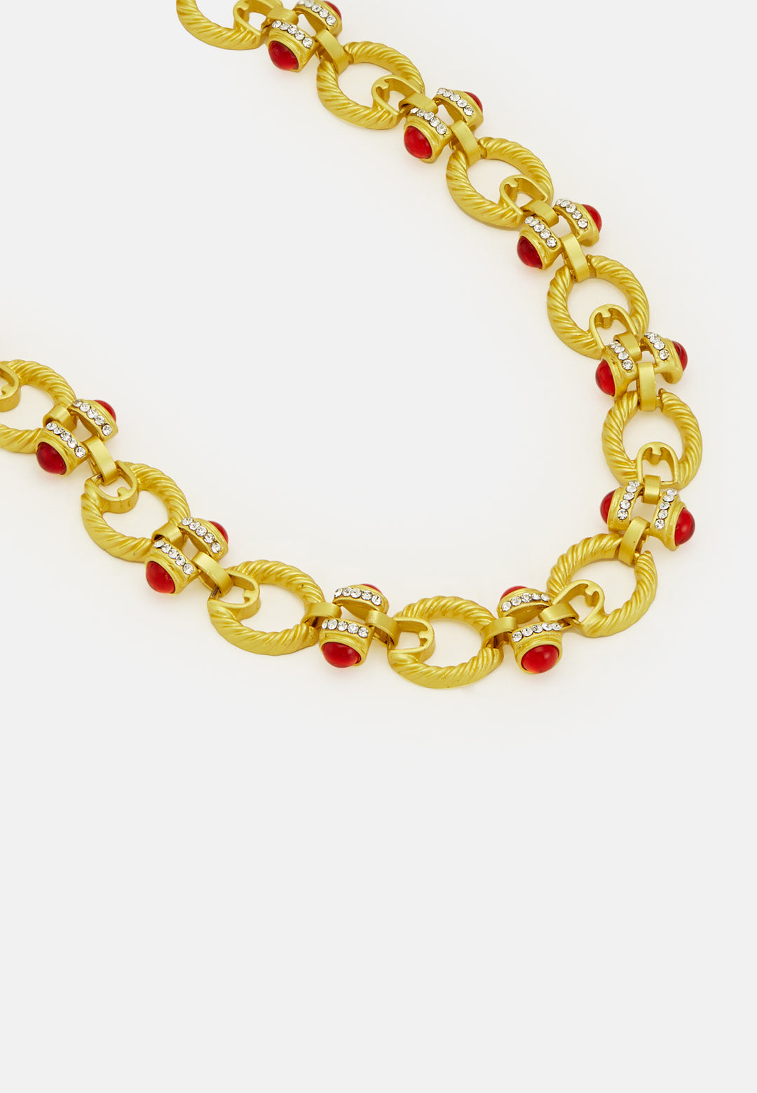 Hiva halsband i röd