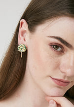 Load image into Gallery viewer, Lollipop Green Earrings
