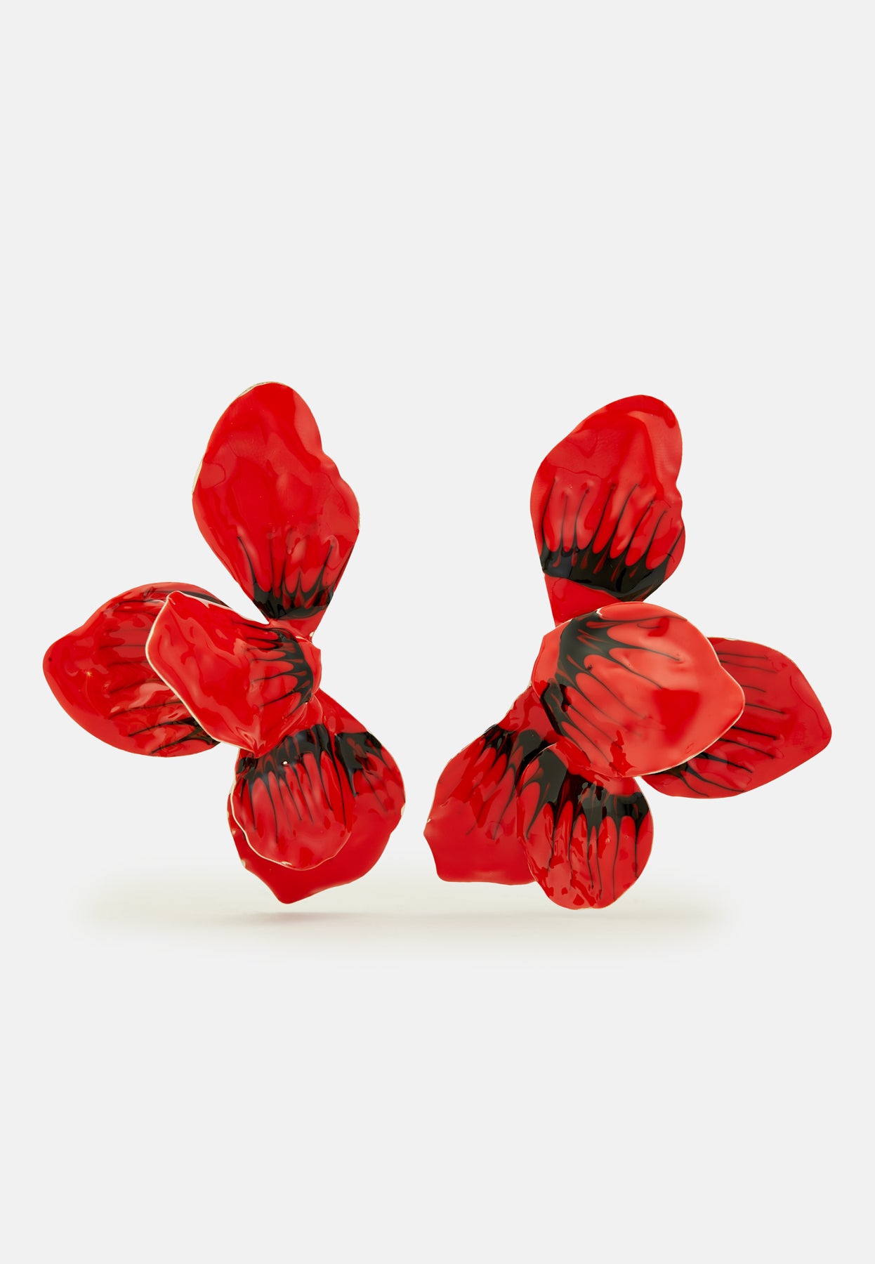 Luma Red Earrings