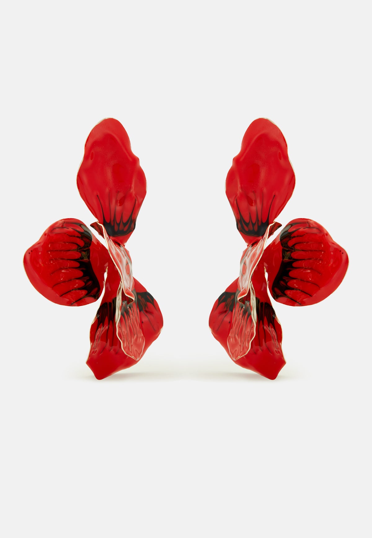 Luma Red Earrings