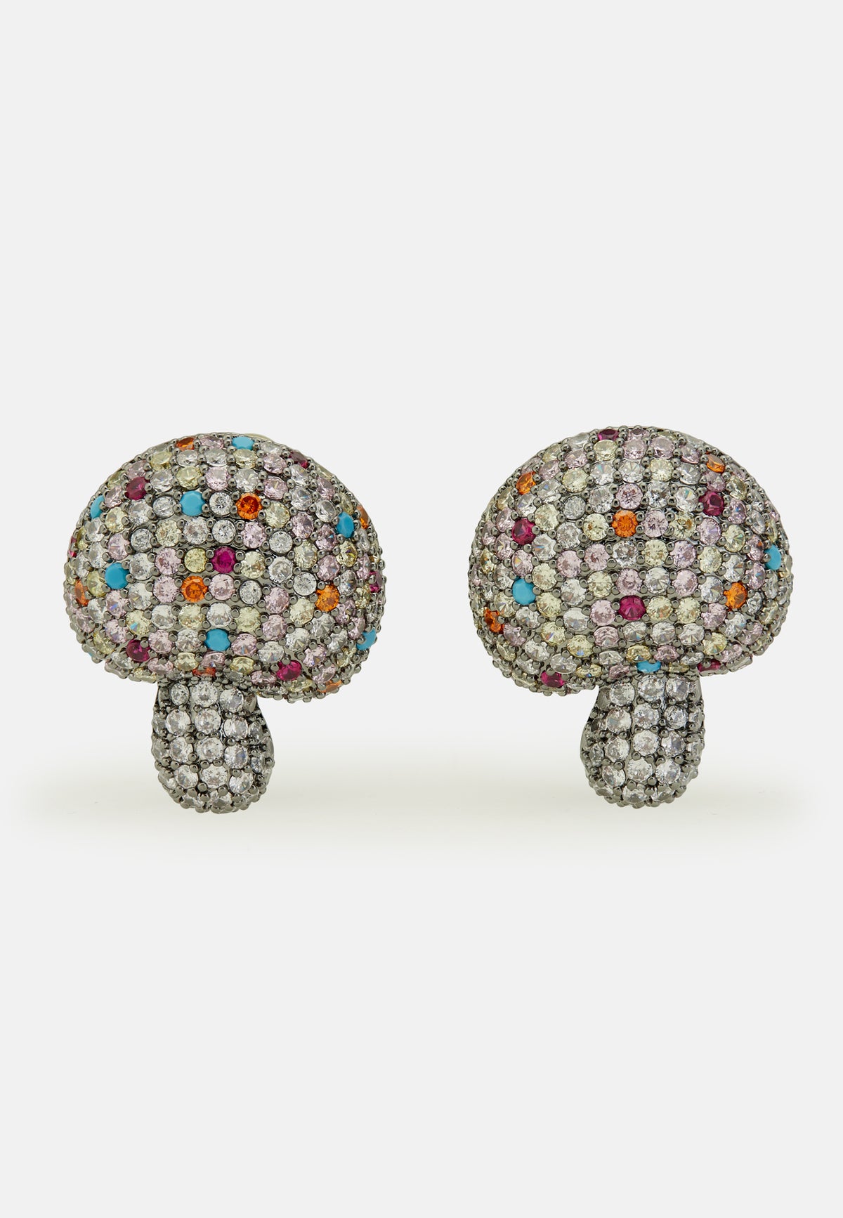 Mushy white earrings