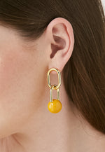 Load image into Gallery viewer, Duna Orange Earrings
