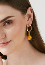 Load image into Gallery viewer, Duna Orange Earrings
