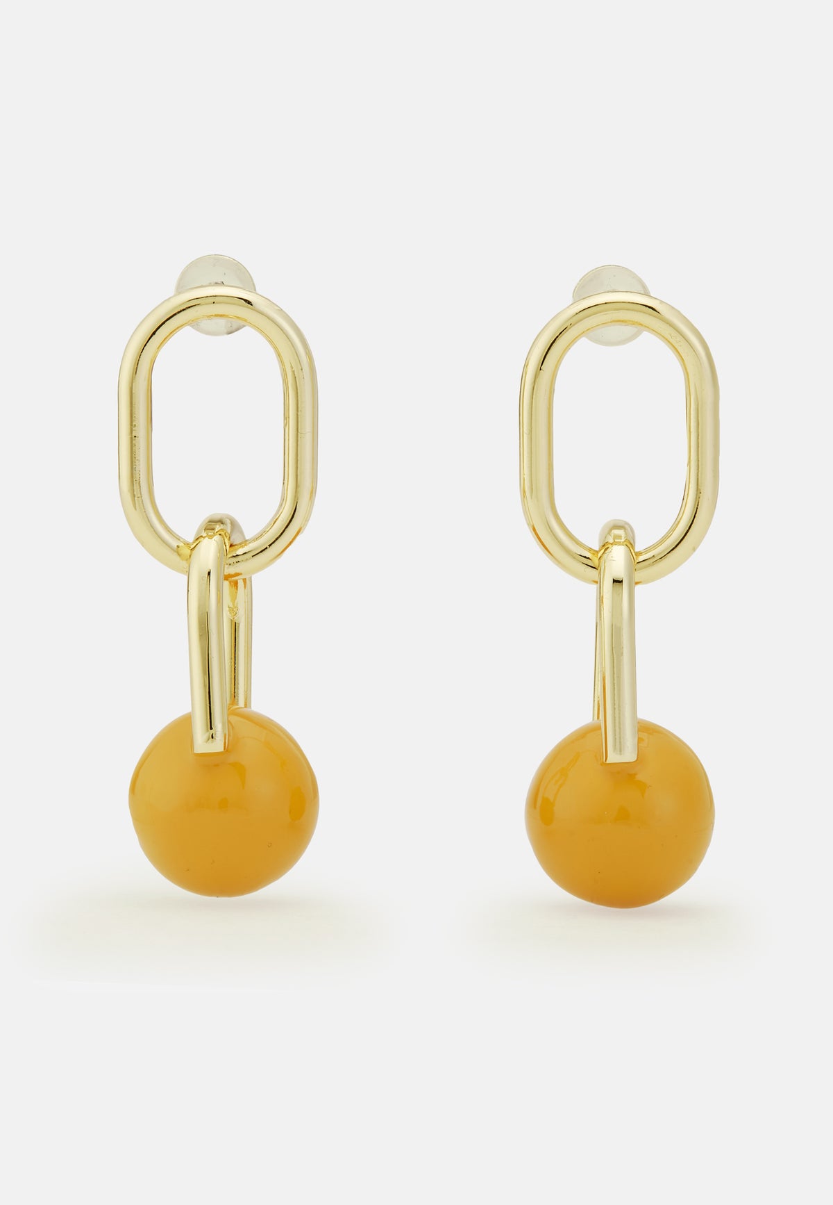 Duna orange earrings