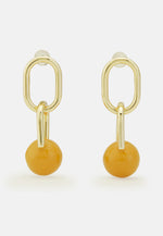 Load image into Gallery viewer, Duna Orange Earrings
