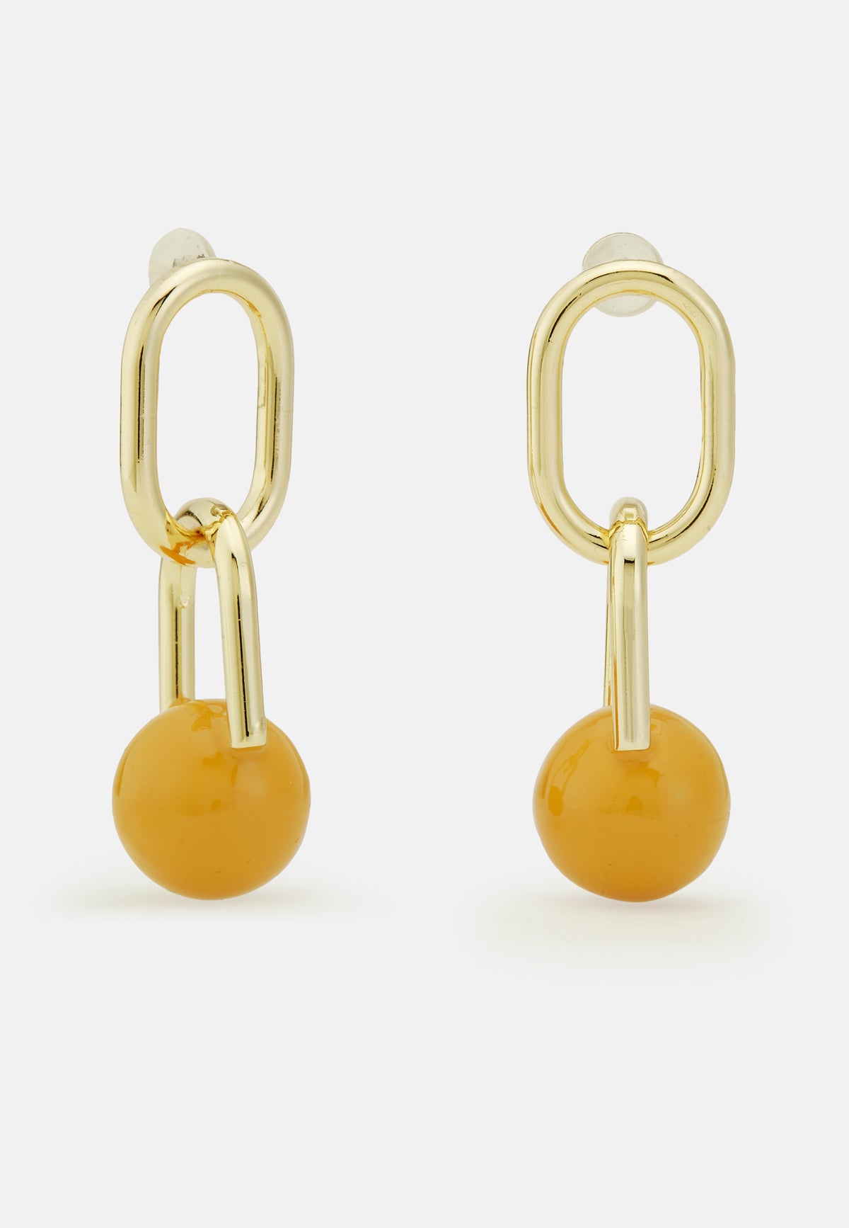 Duna orange earrings