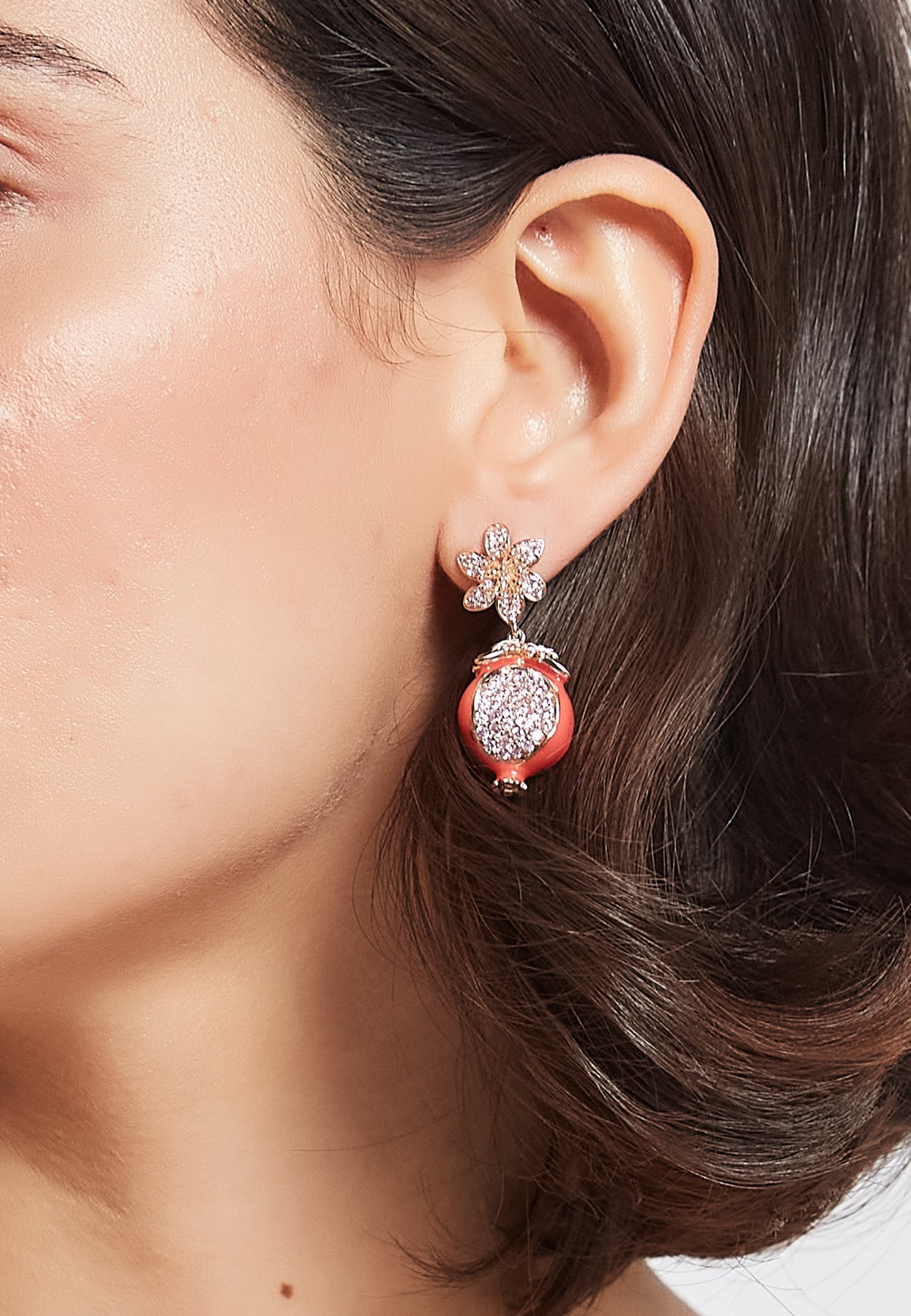 Pomegranade Earrings