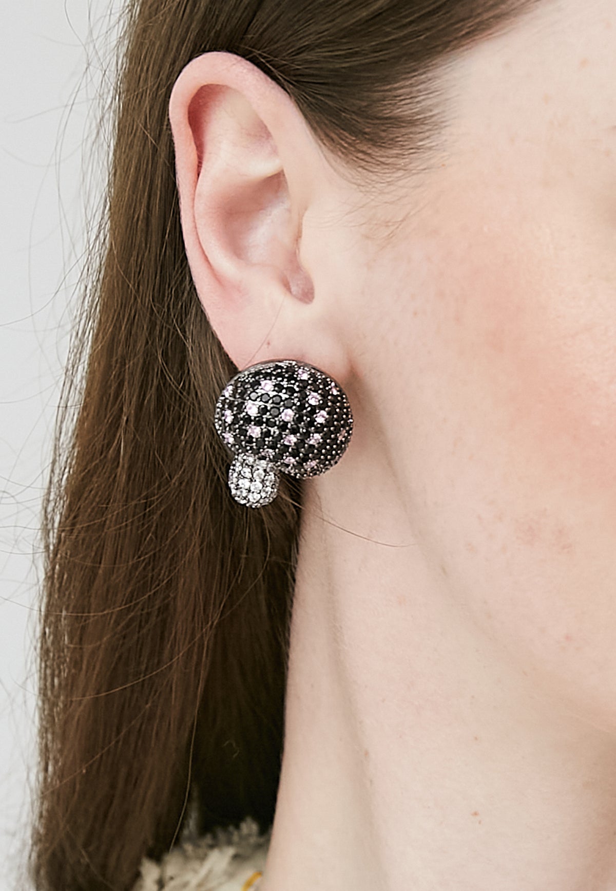 Mushy Black Earrings