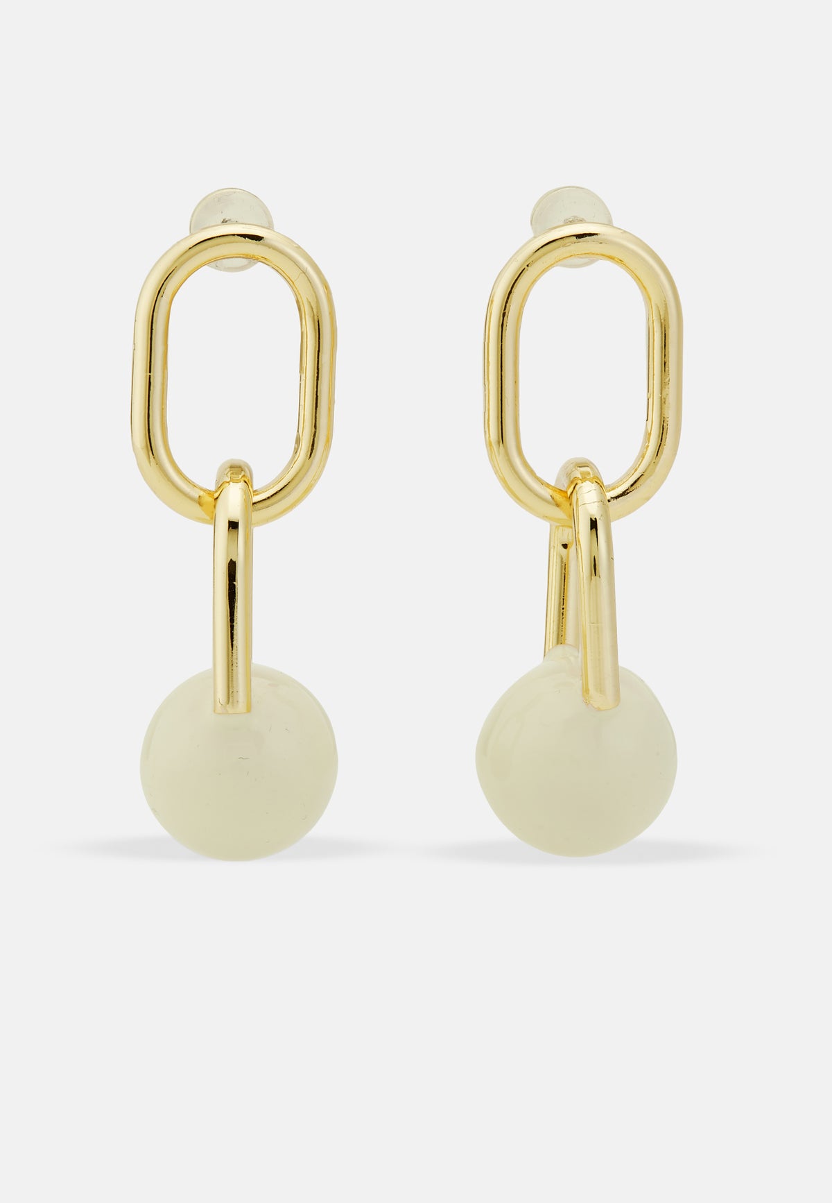 Duna cream earrings