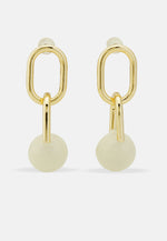 Carregar imagem no visualizador da Galeria, Duna Cream Earrings
