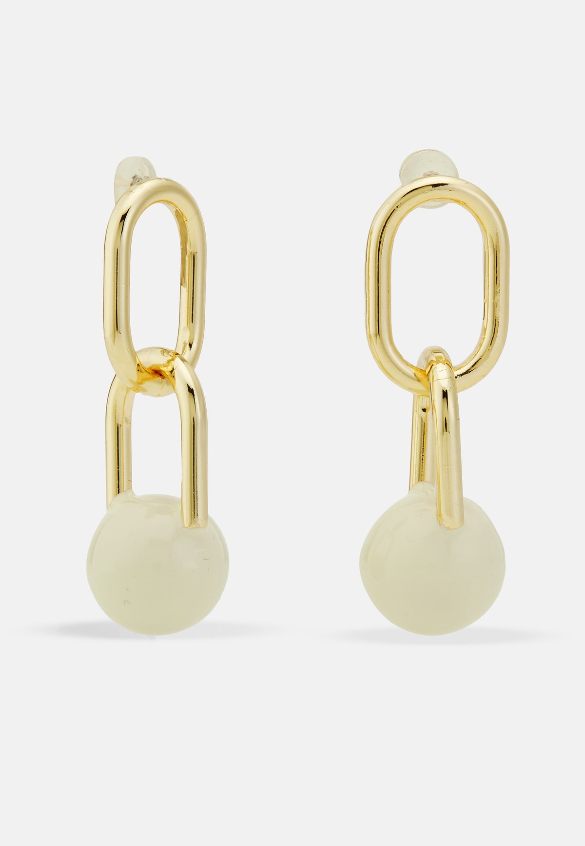 Duna cream earrings