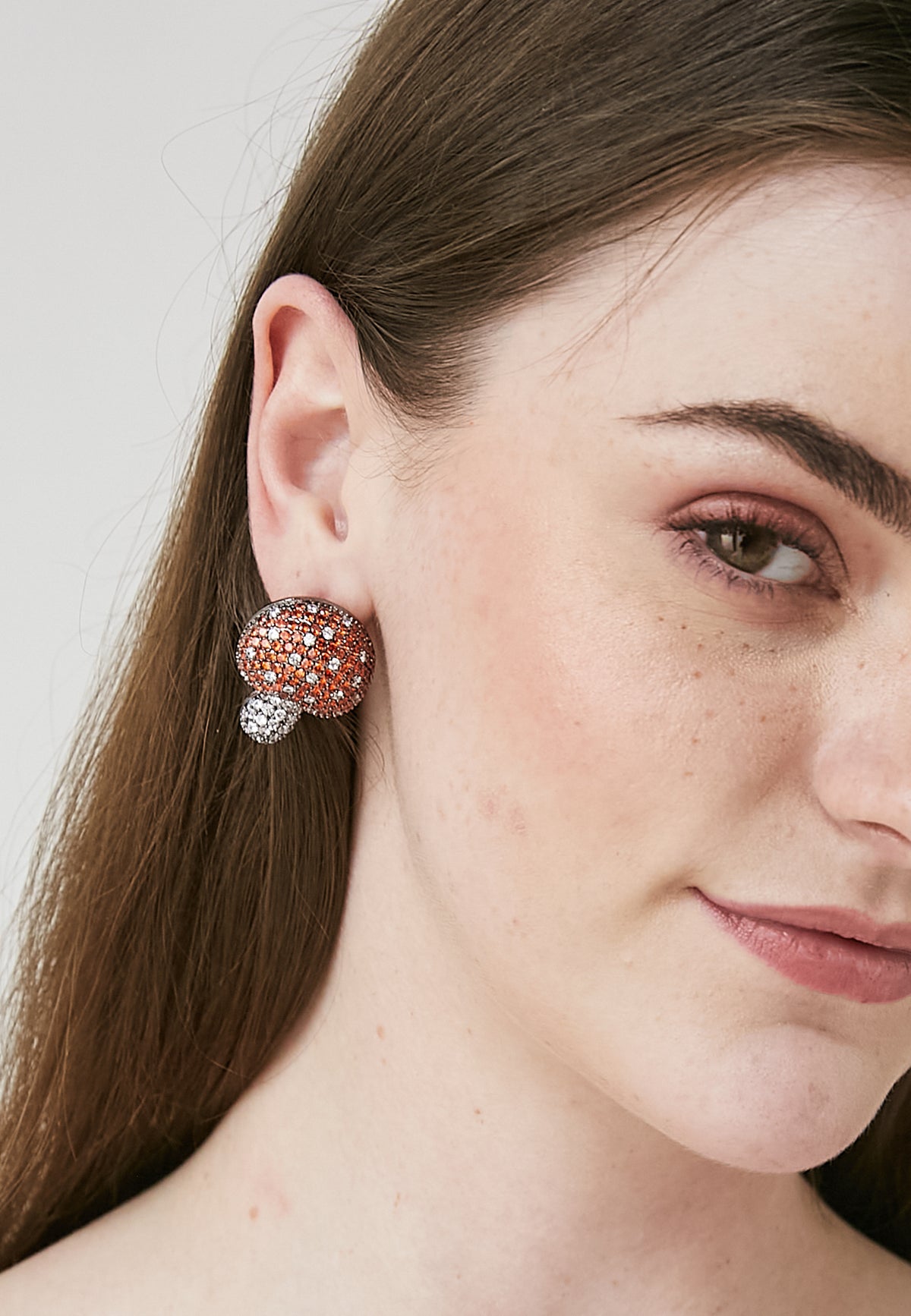 Mushy red earrings