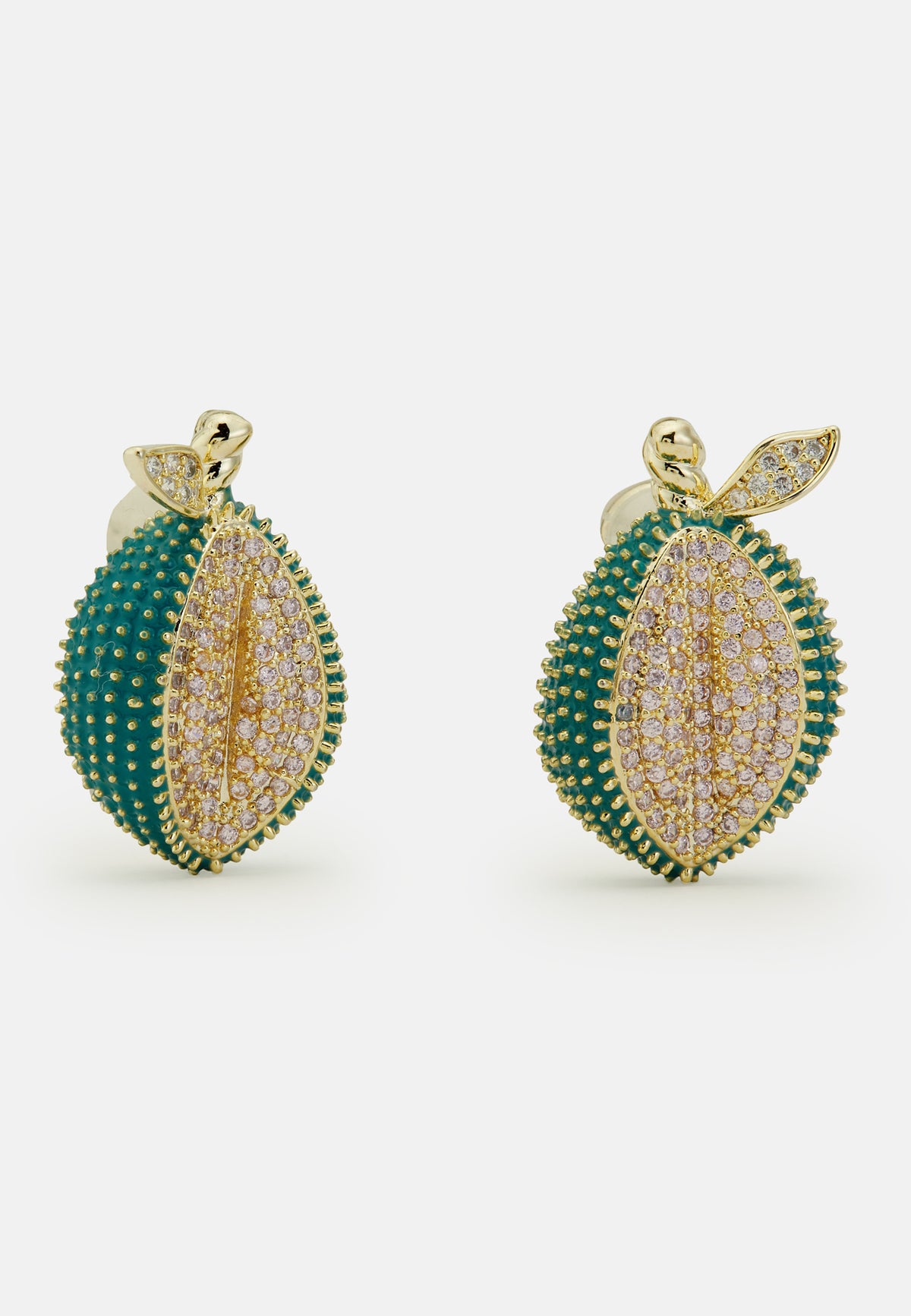 Lime earrings