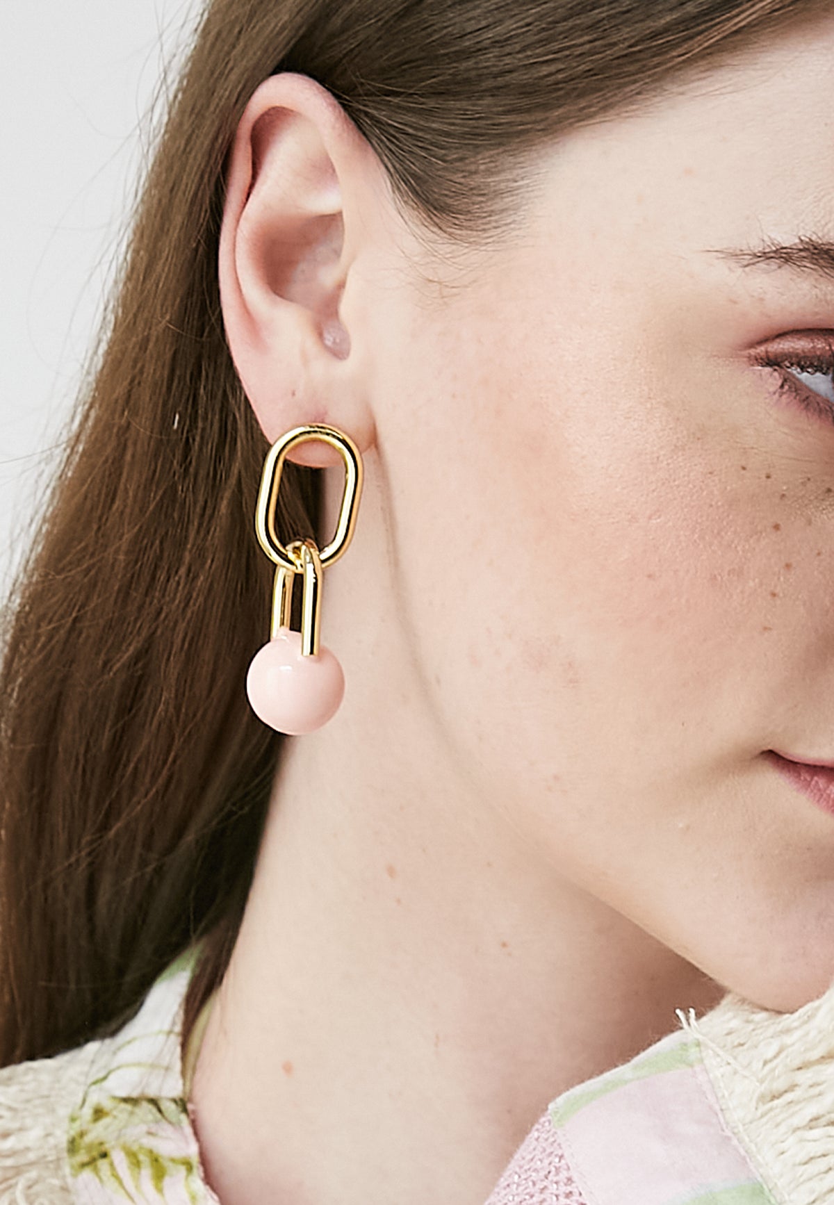 Duna pink earrings