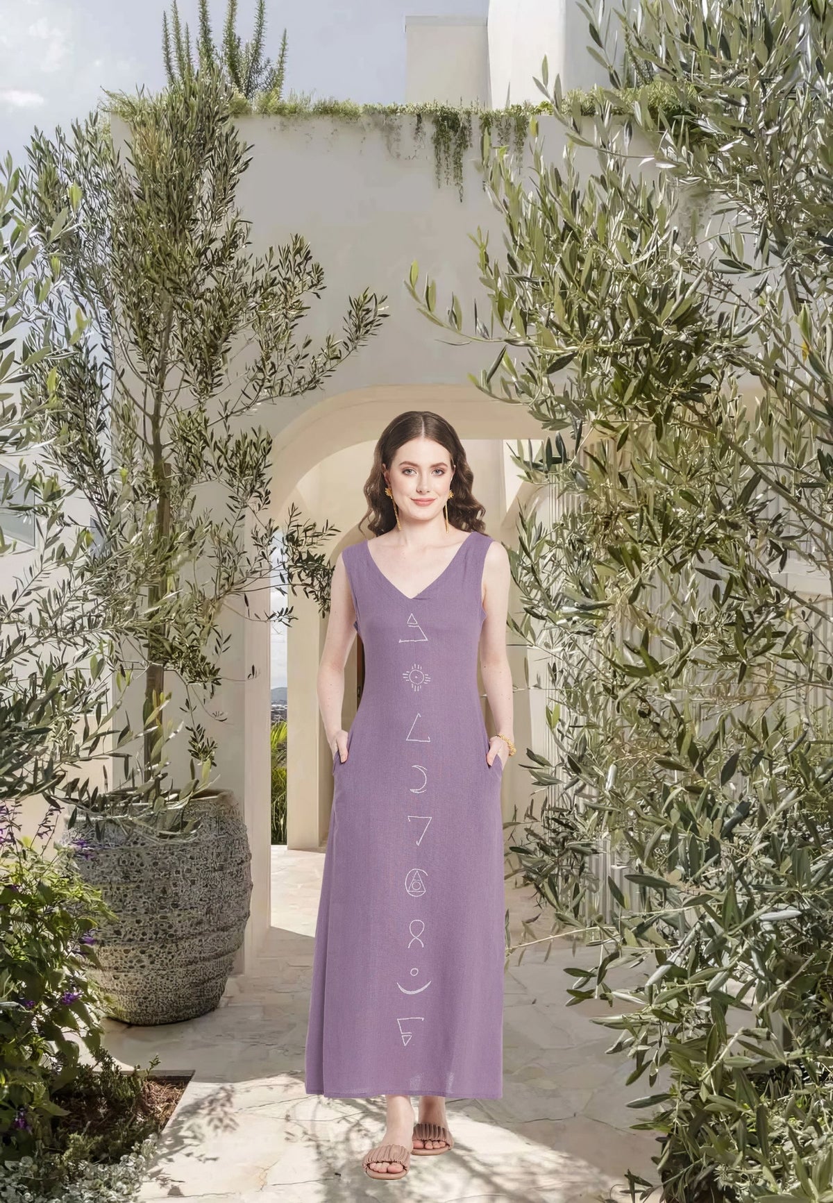 Iliana Lavender Dress