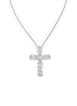 Load image into Gallery viewer, silver faith pendant necklace Bombay Sunset
