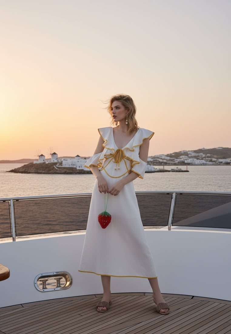 Vestido blanco Oasis