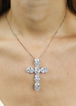 Load image into Gallery viewer, silver faith pendant necklace Bombay Sunset
