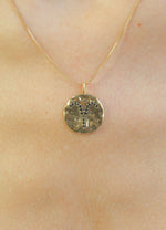 Load image into Gallery viewer, Stellar Aries Coin Pendant Bombay Sunset
