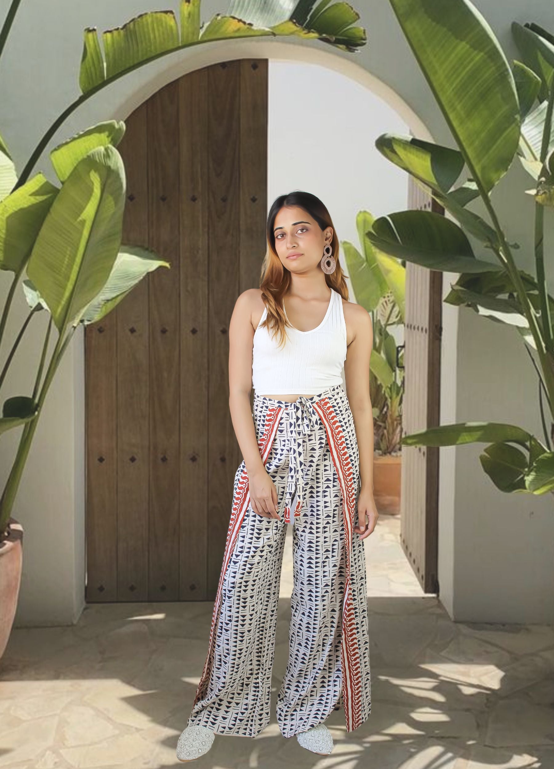 Shanel Triangulo Long Pants Bombay Sunset