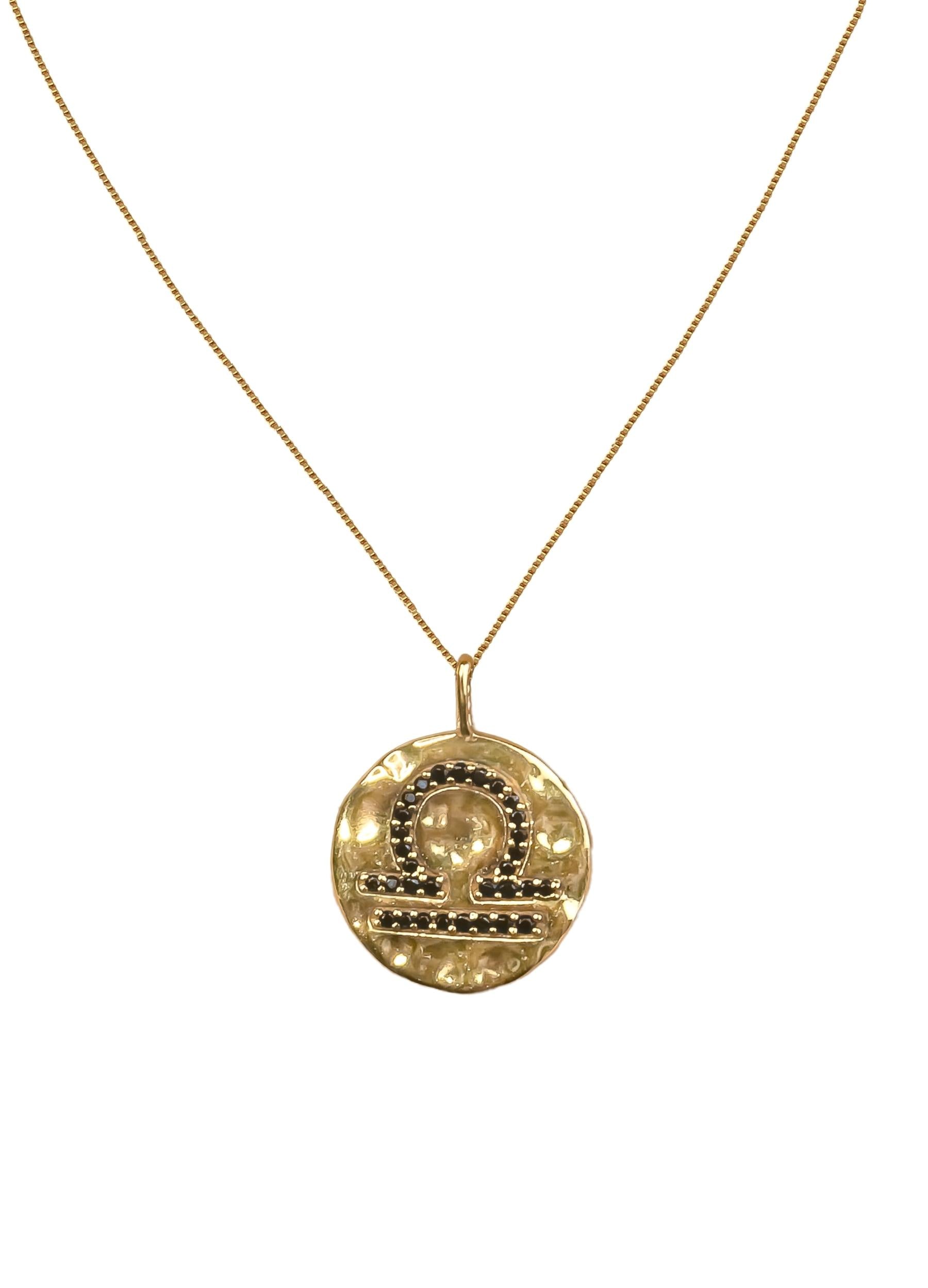 stellar libra coin pendant Bombay Sunset