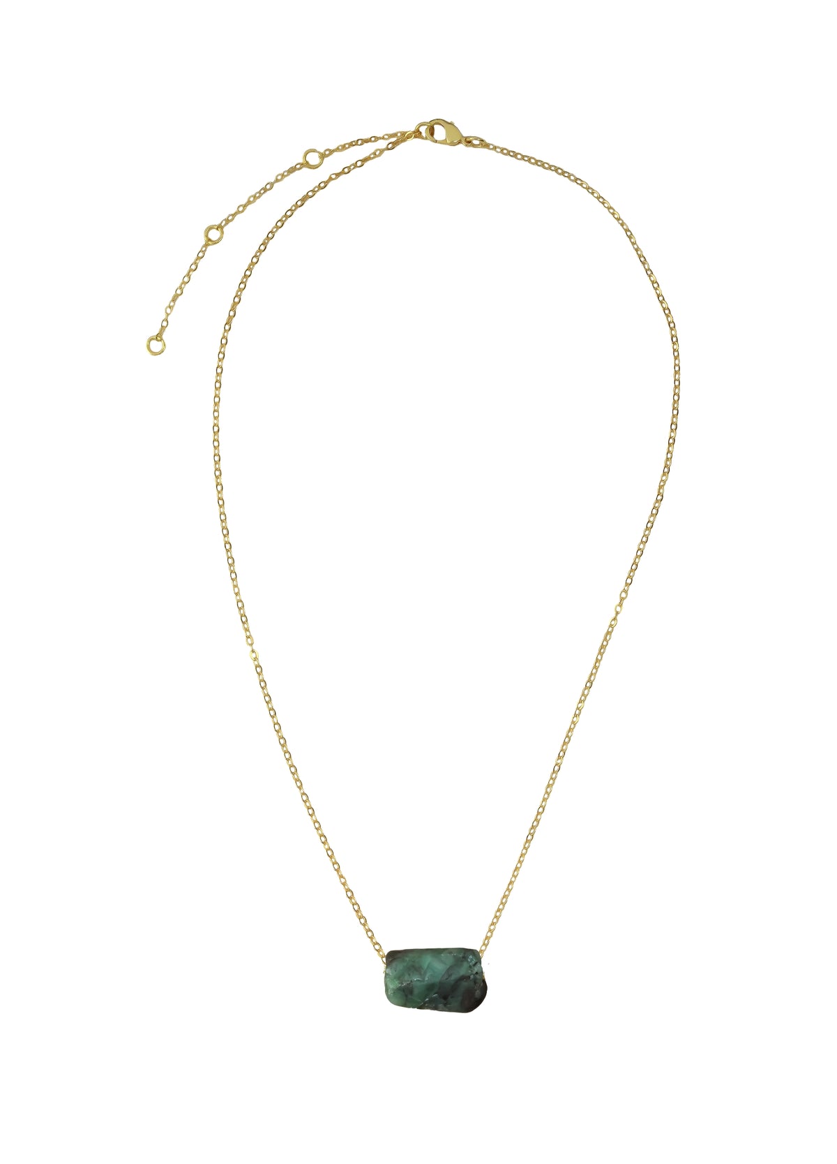 Collar de piedra bruta cósmica bombay be sunset