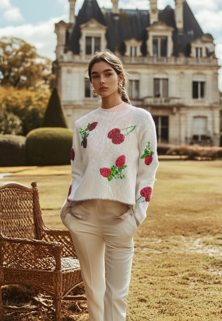 Ursula Beige Pullover