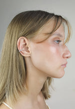 Load image into Gallery viewer, silver twilight ear cuffs Bombay Sunset
