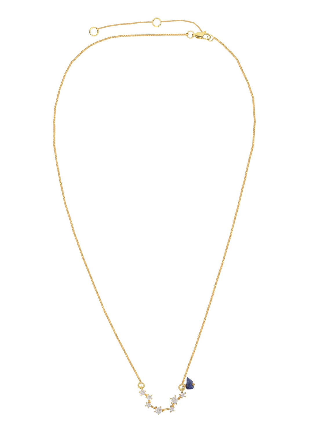 collar de zodiaco Virgo constelación Bombay Be Sunset