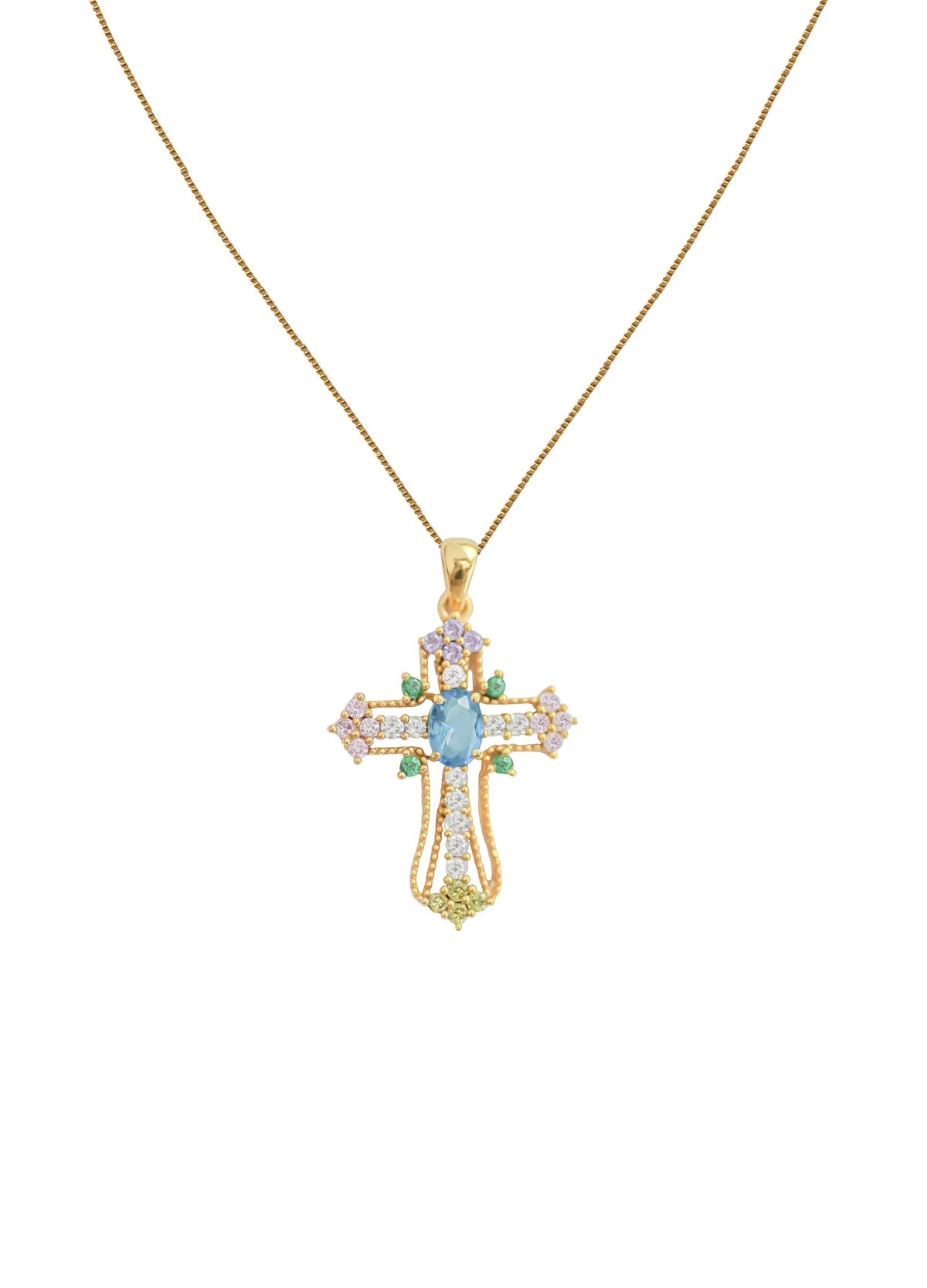 Divine pendant necklace bombay sunset