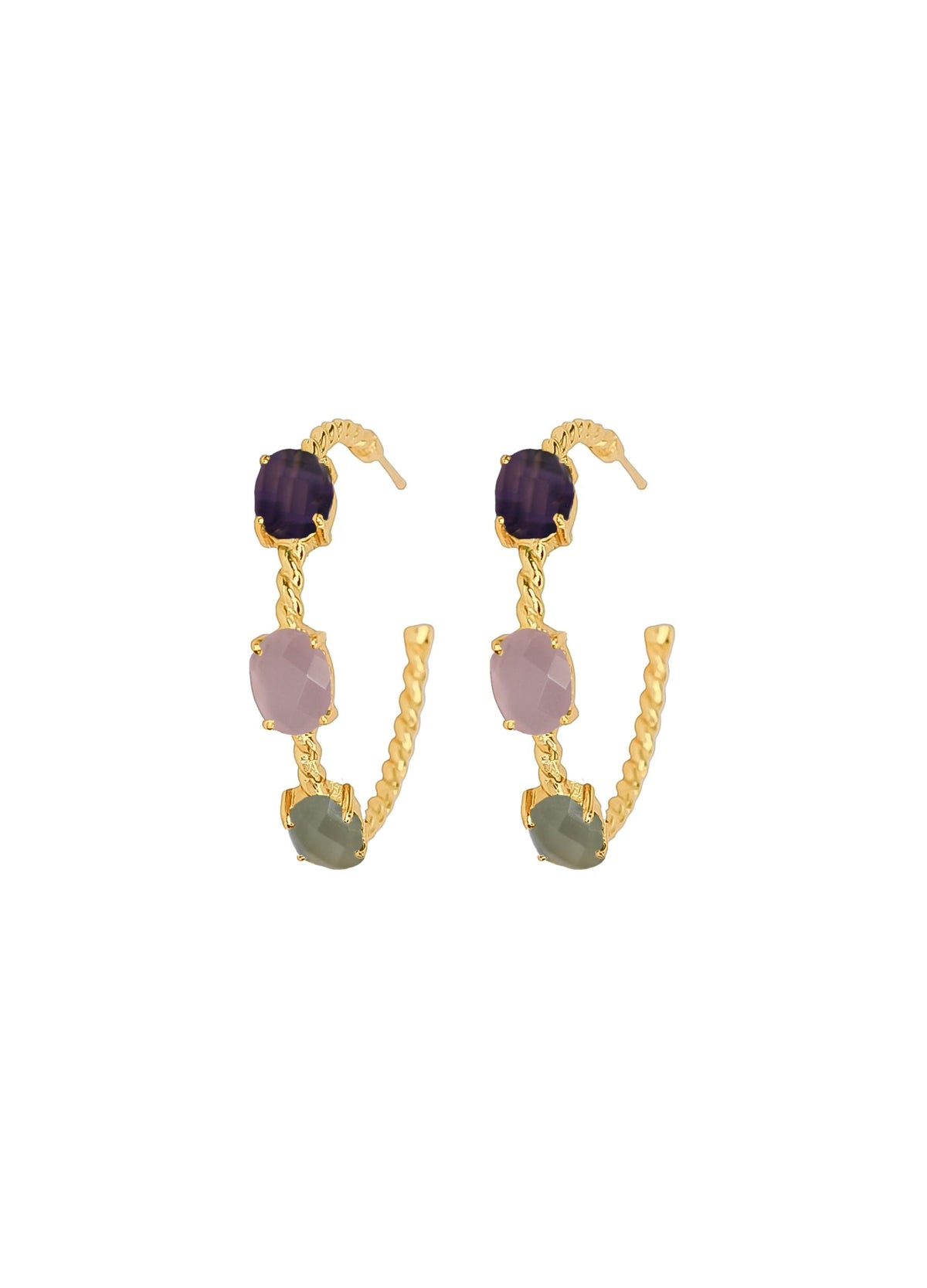 Doha earrings bombay sunset