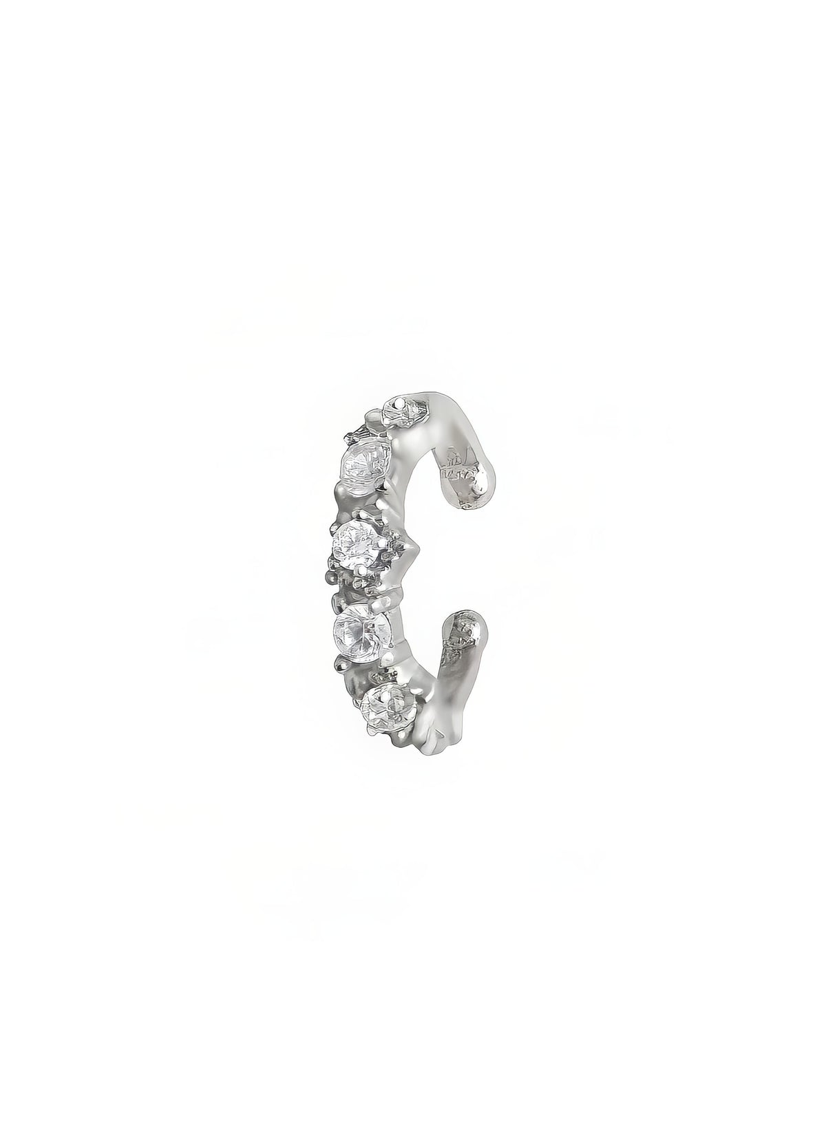 Silver twilight ear cuffs bombay sunset