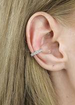 Load image into Gallery viewer, silver twilight ear cuffs Bombay Sunset

