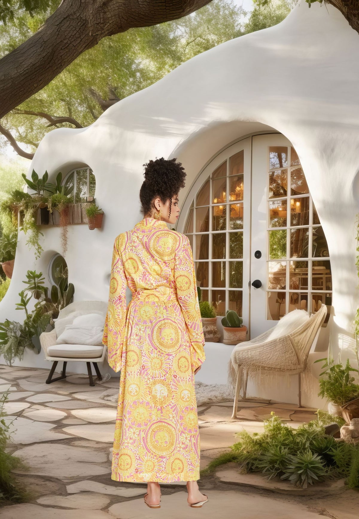 Jardin Helios Kimono