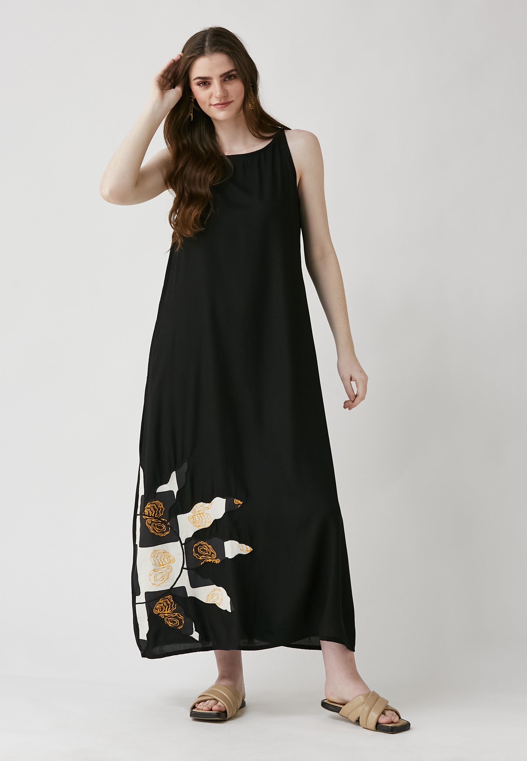 Vestido negro Alani