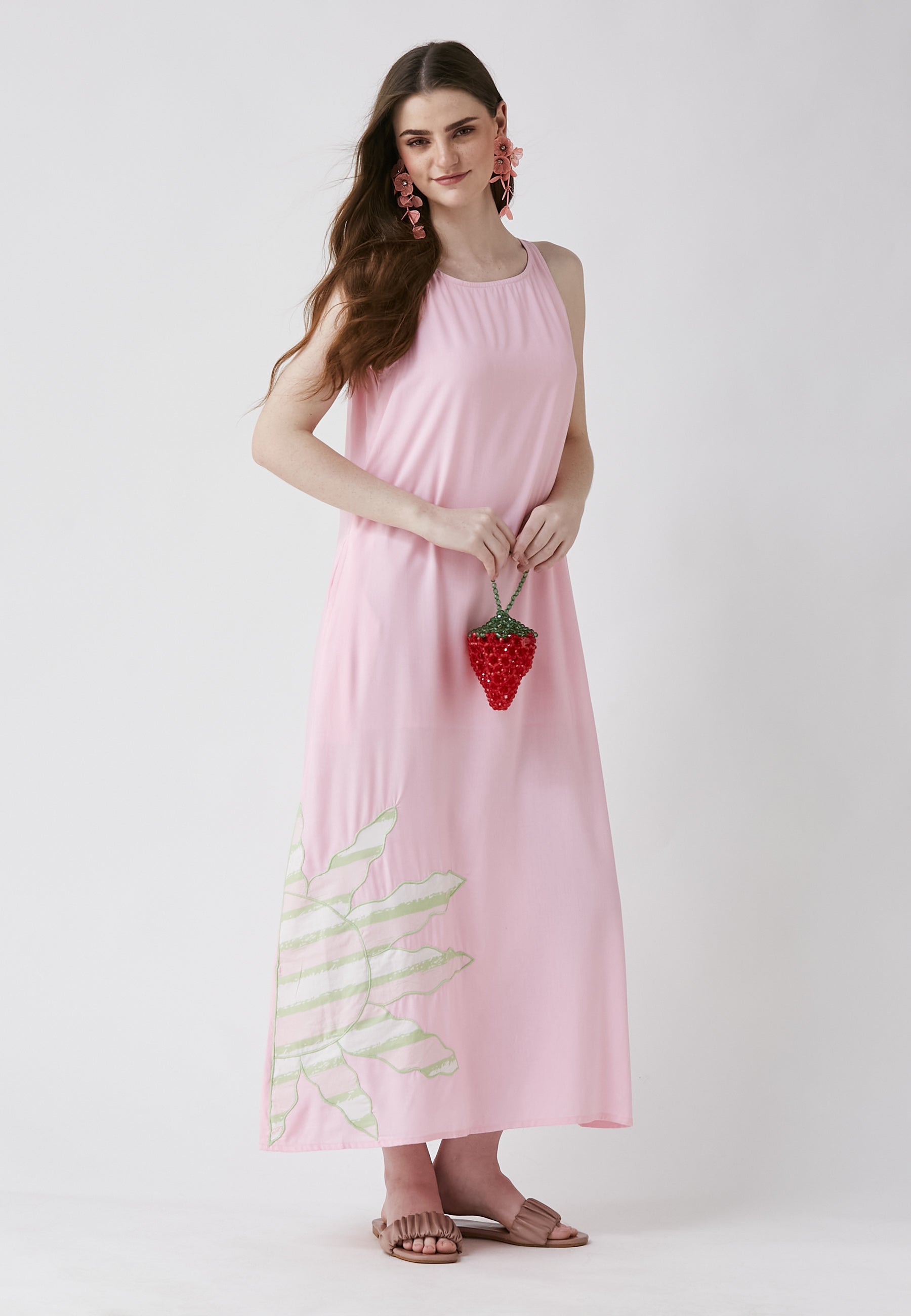 Vestido rosa Alani