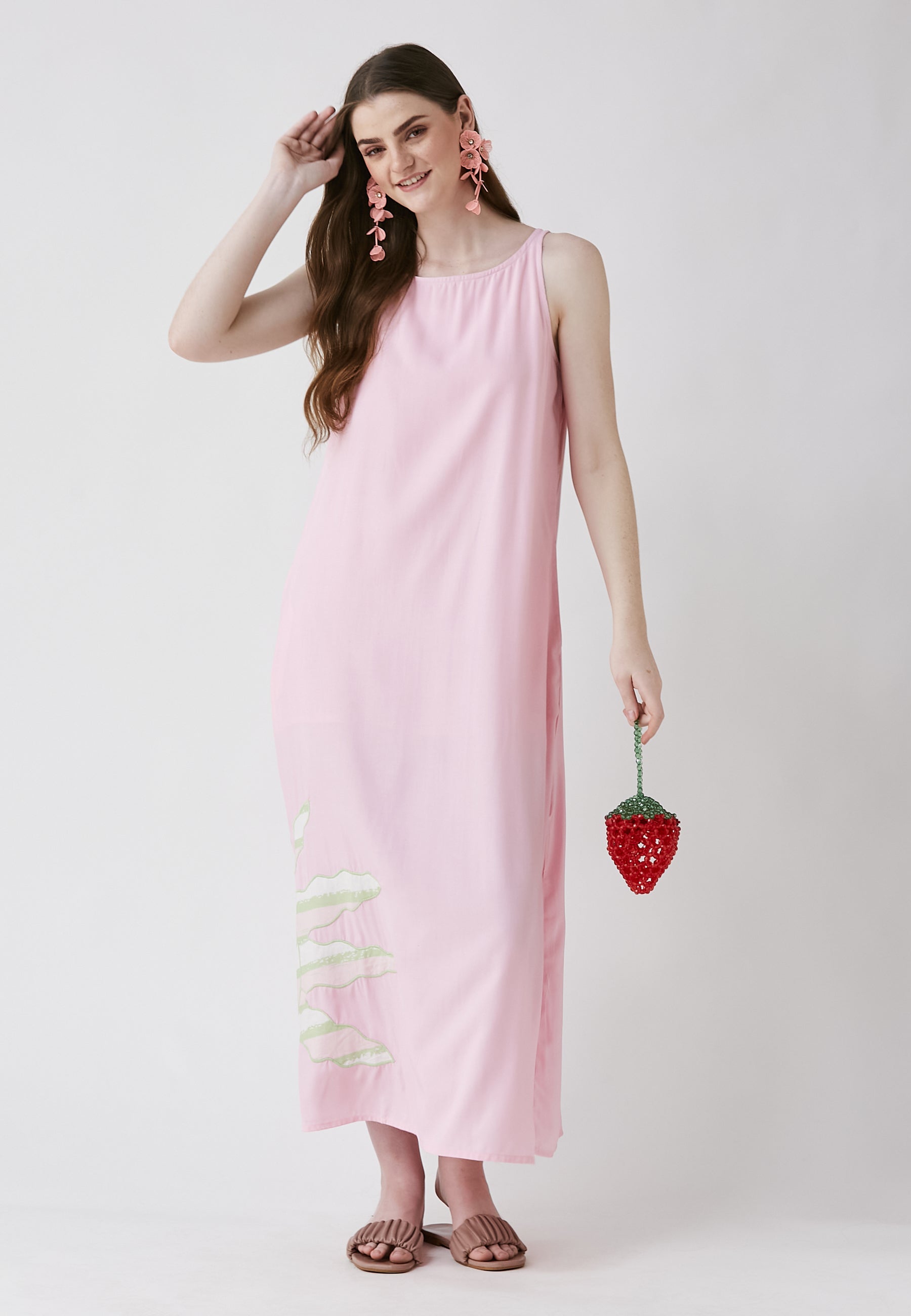 Vestido rosa Alani