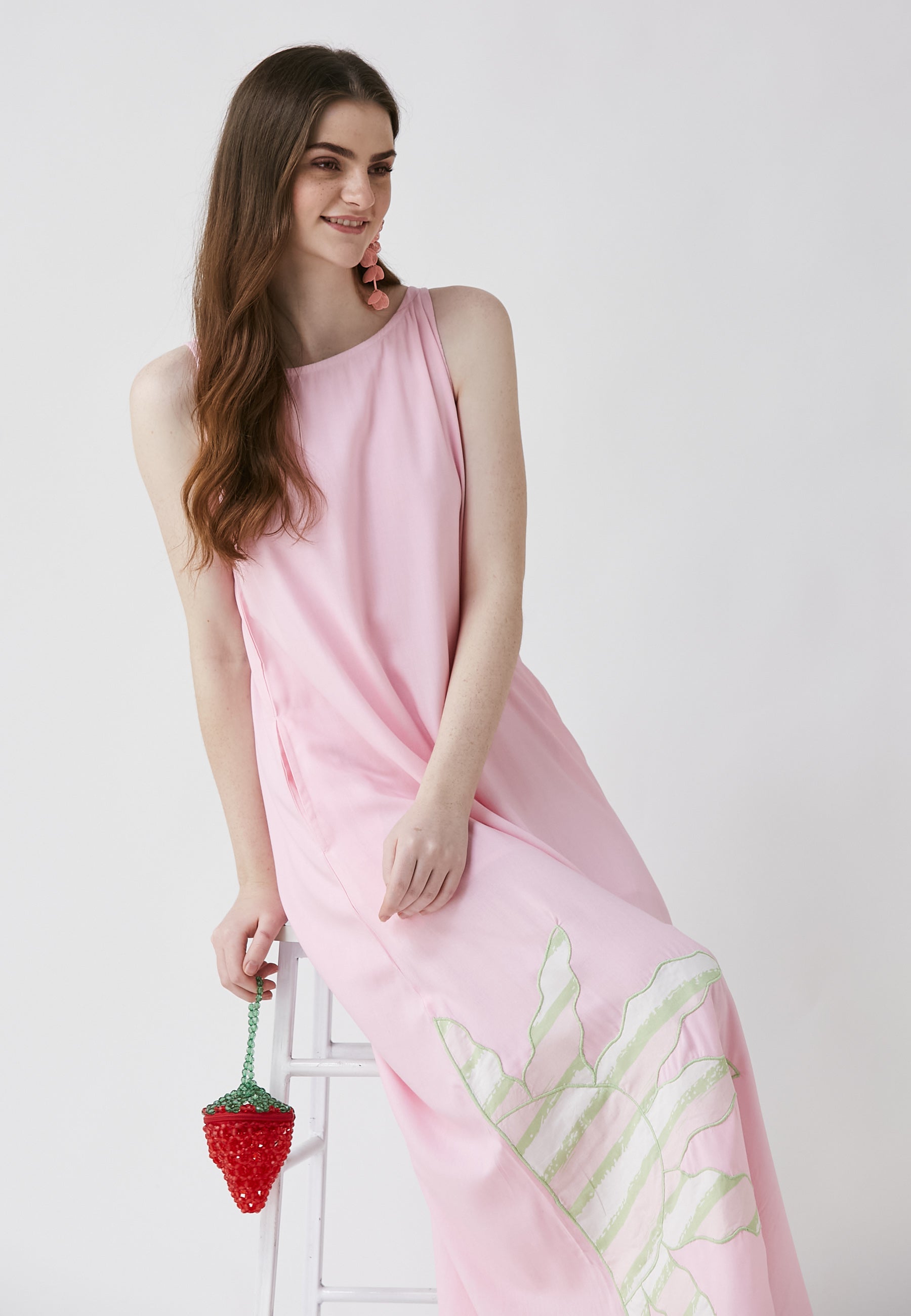 Vestido rosa Alani