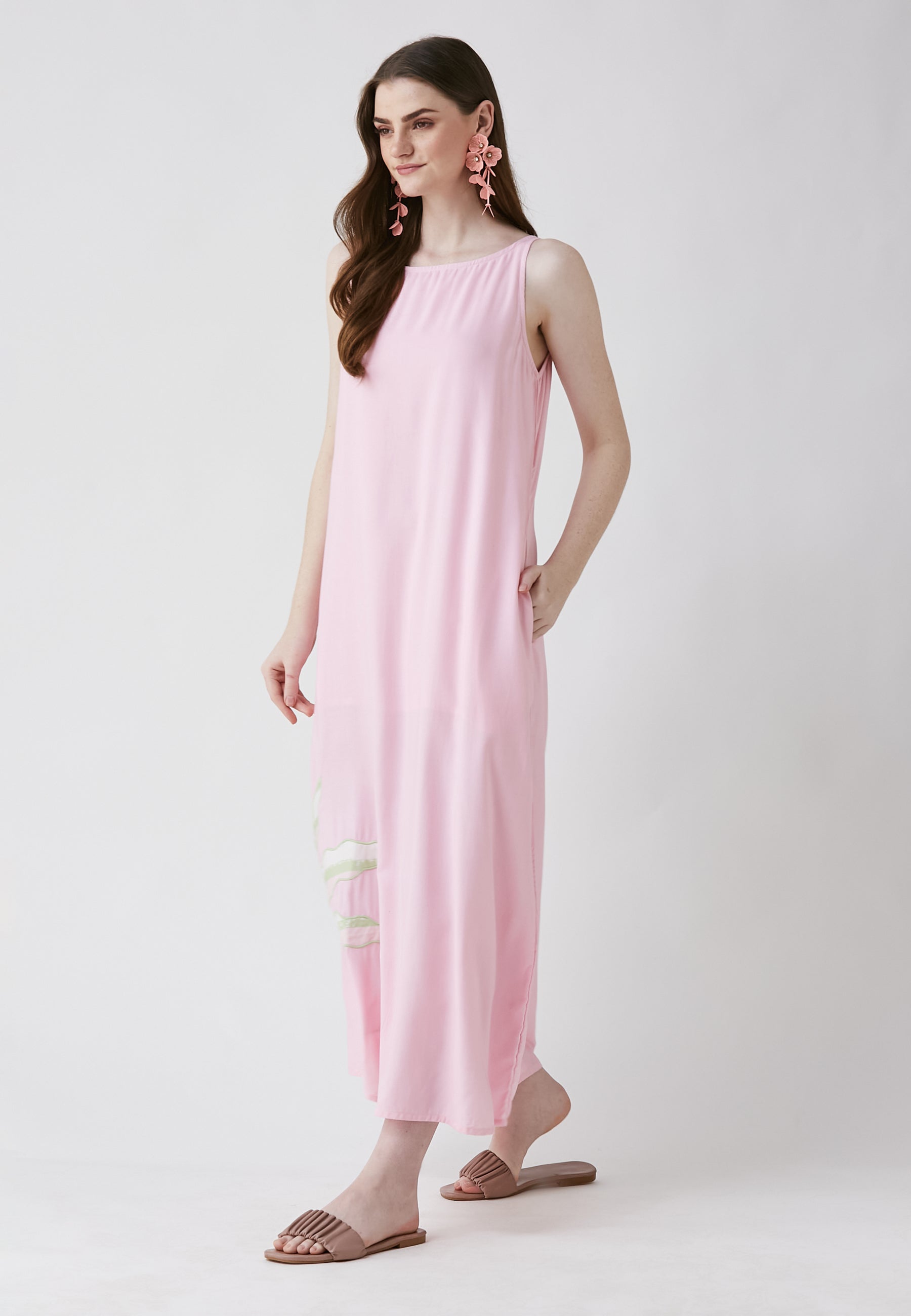 Vestido rosa Alani