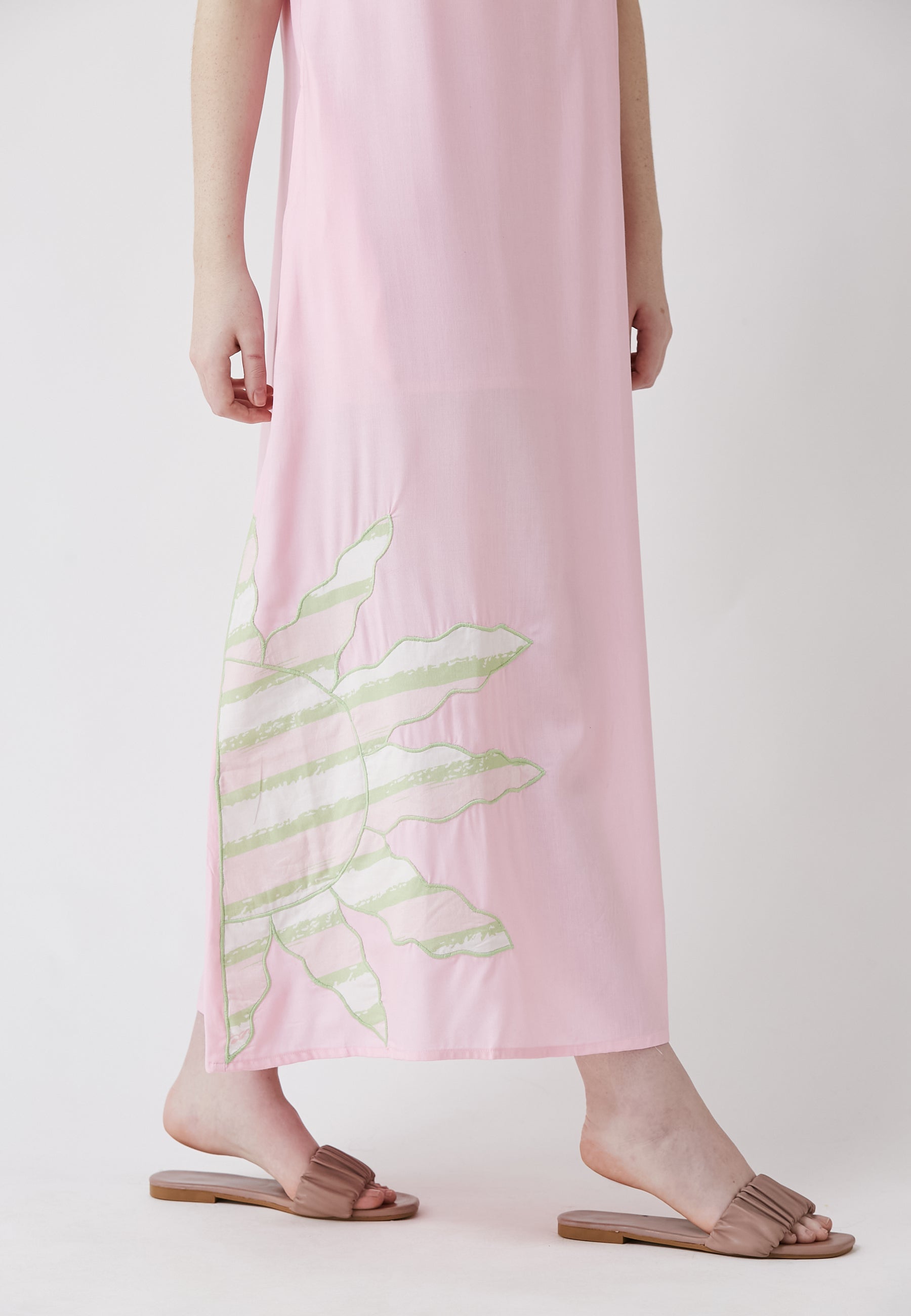 Vestido rosa Alani