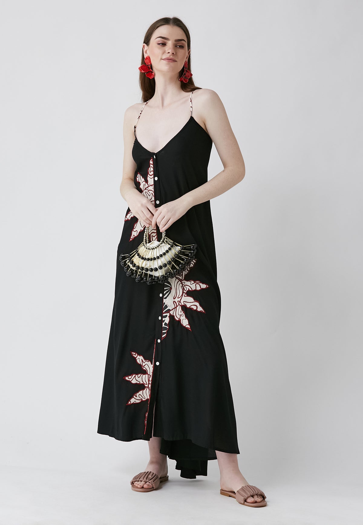 Vestido negro Bliss Sun