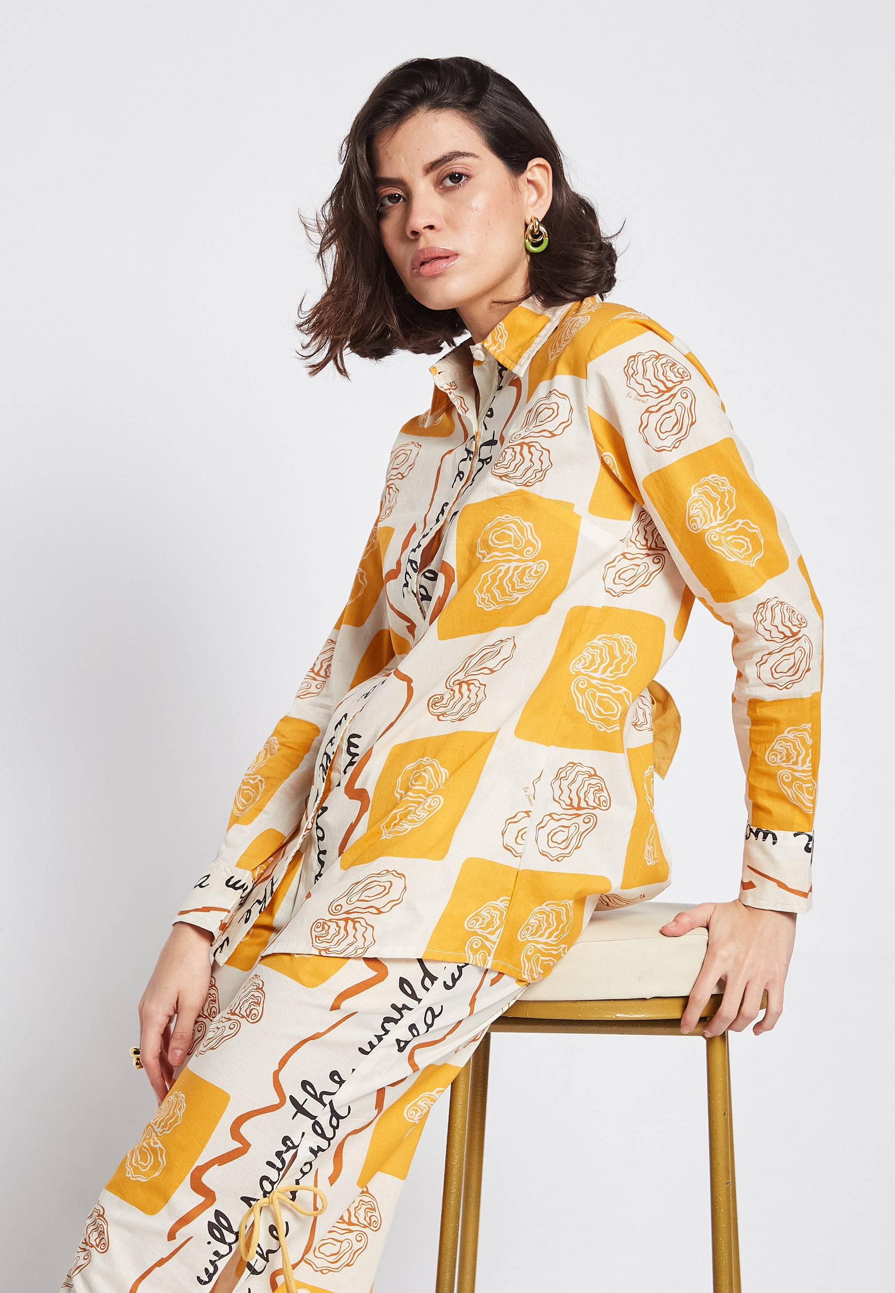 Camisa Ciel Oyster