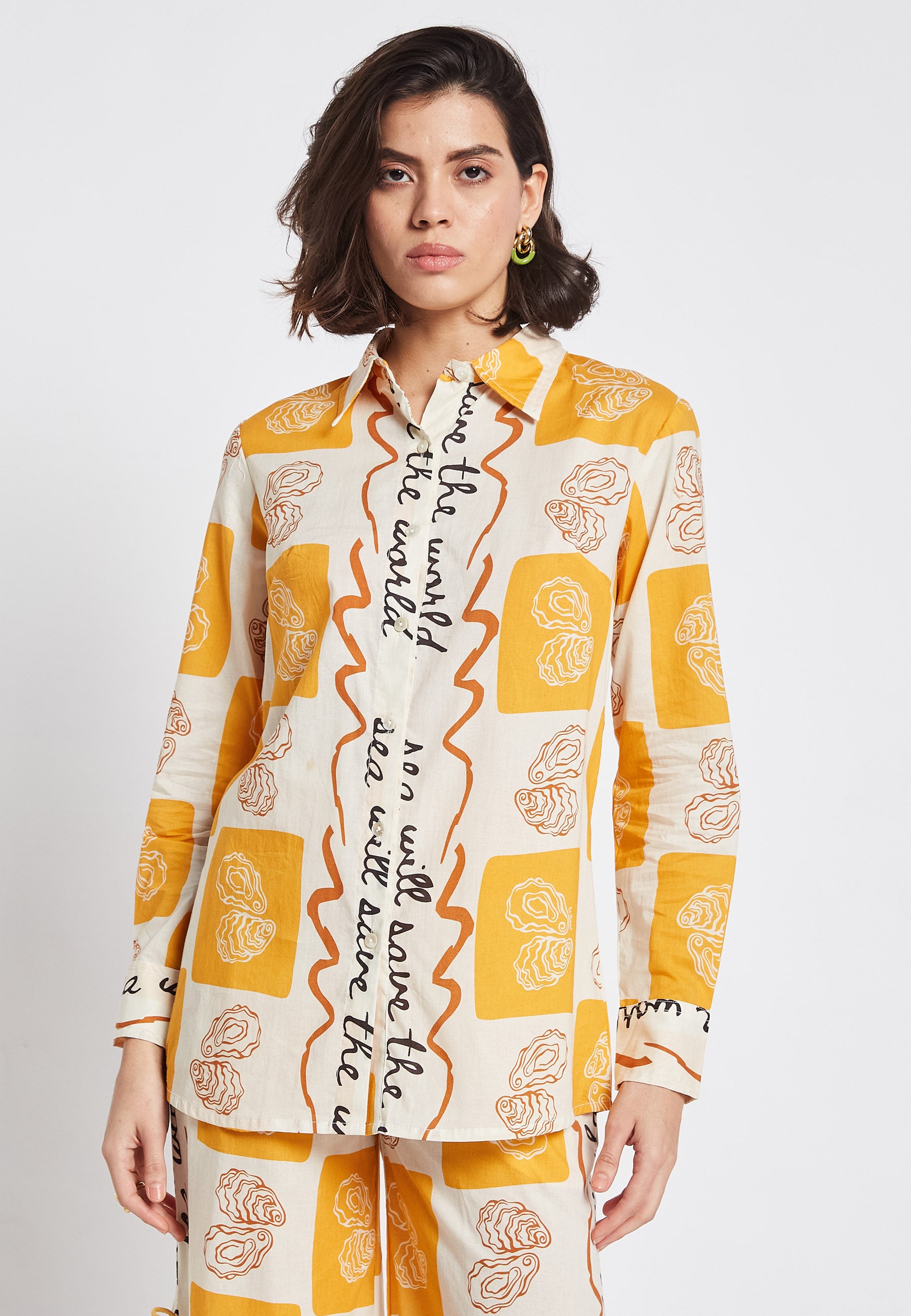 Camisa Ciel Oyster