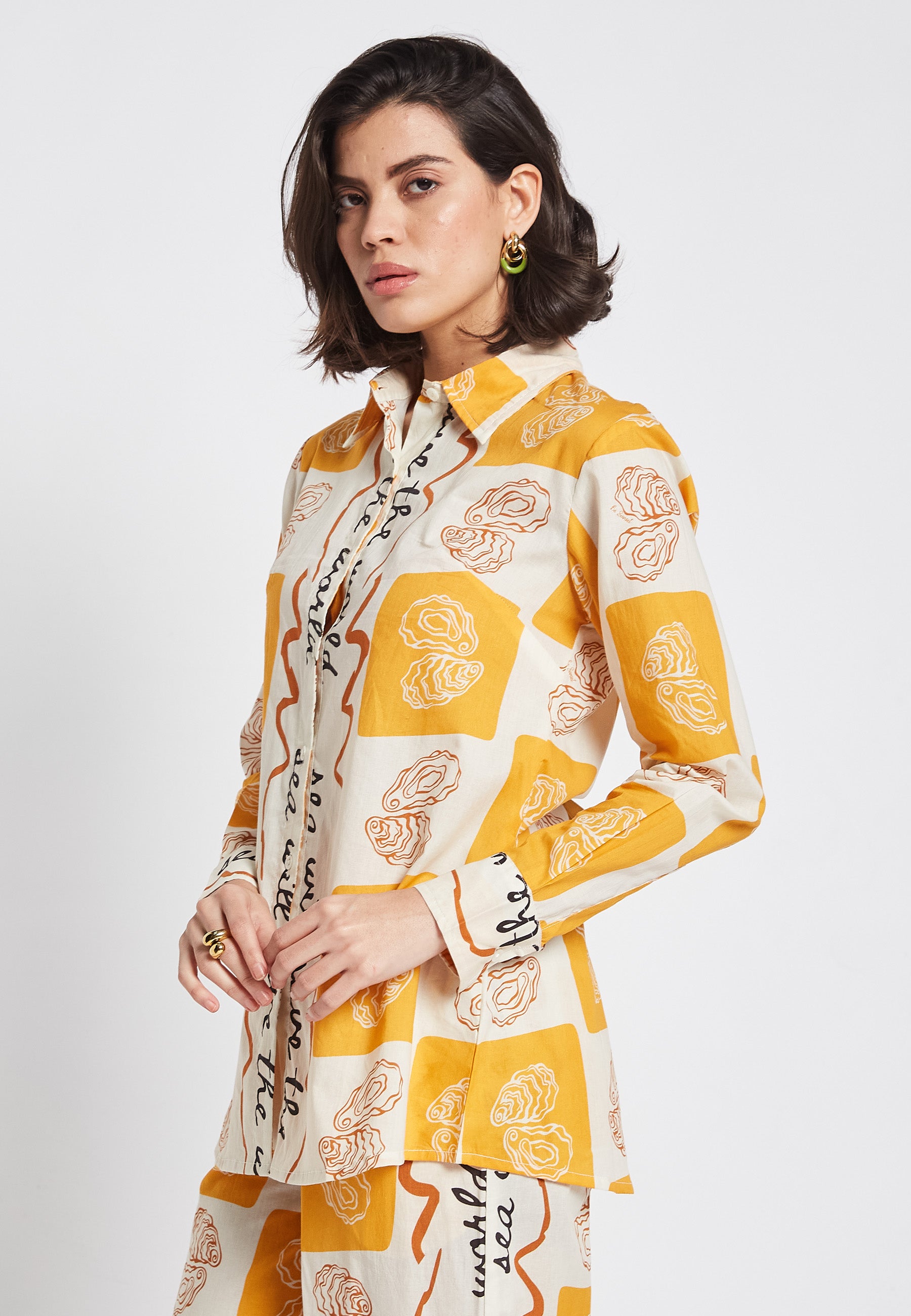 Camisa Ciel Oyster