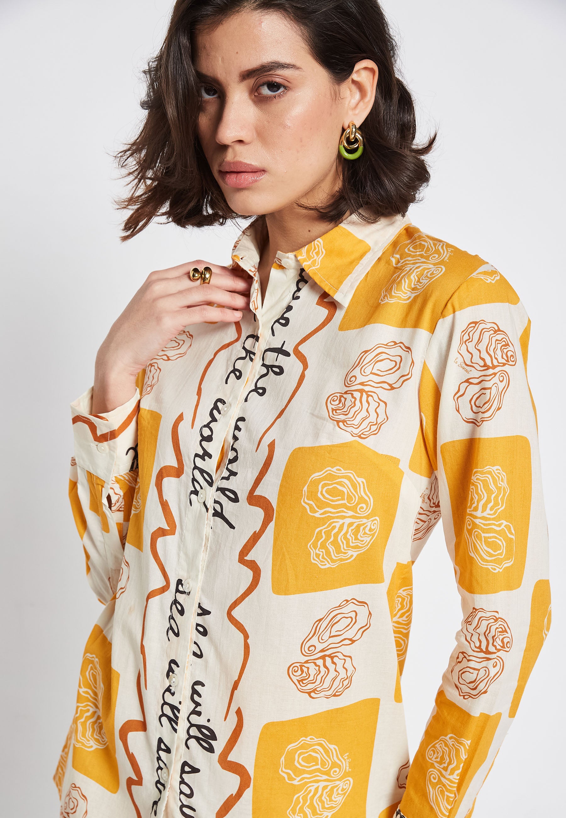 Camisa Ciel Oyster