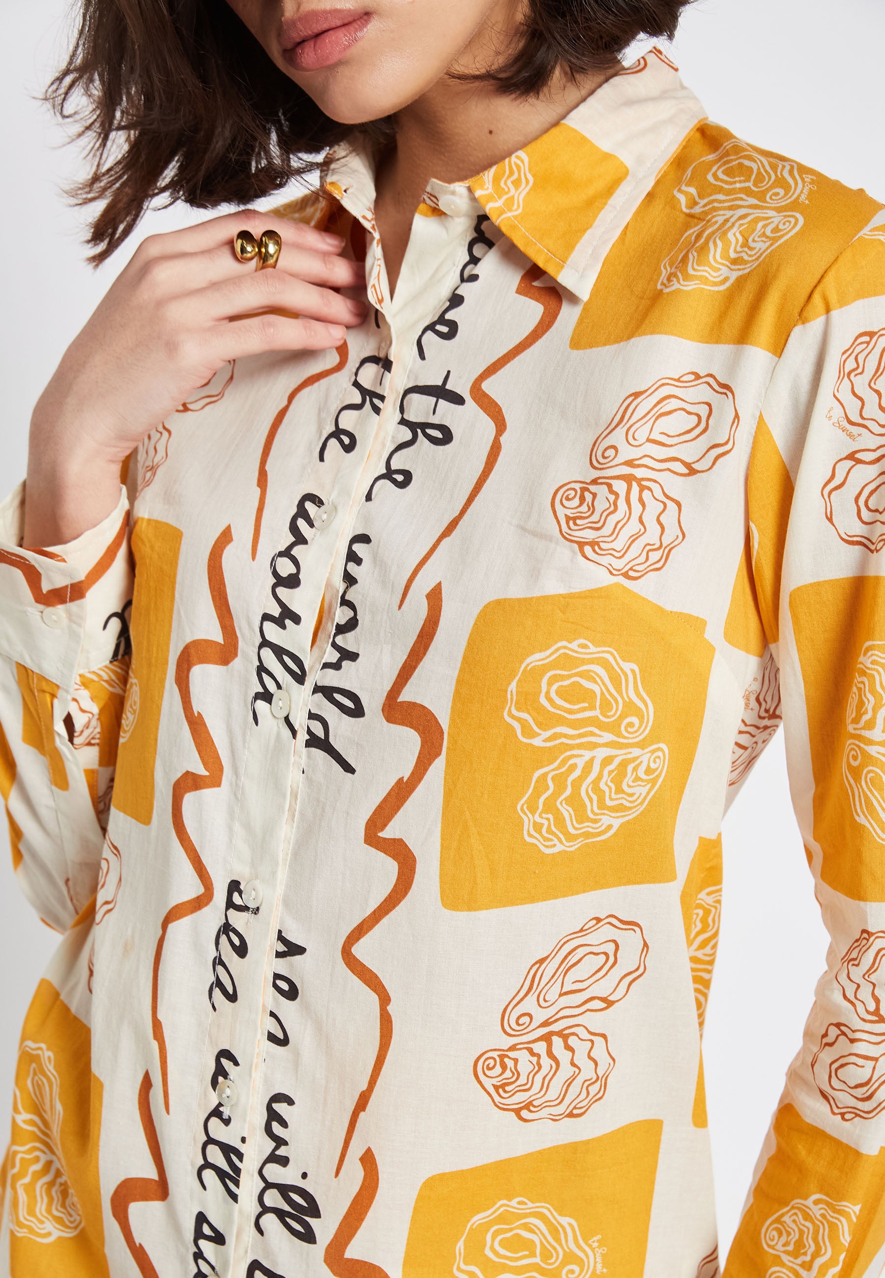 Camisa Ciel Oyster