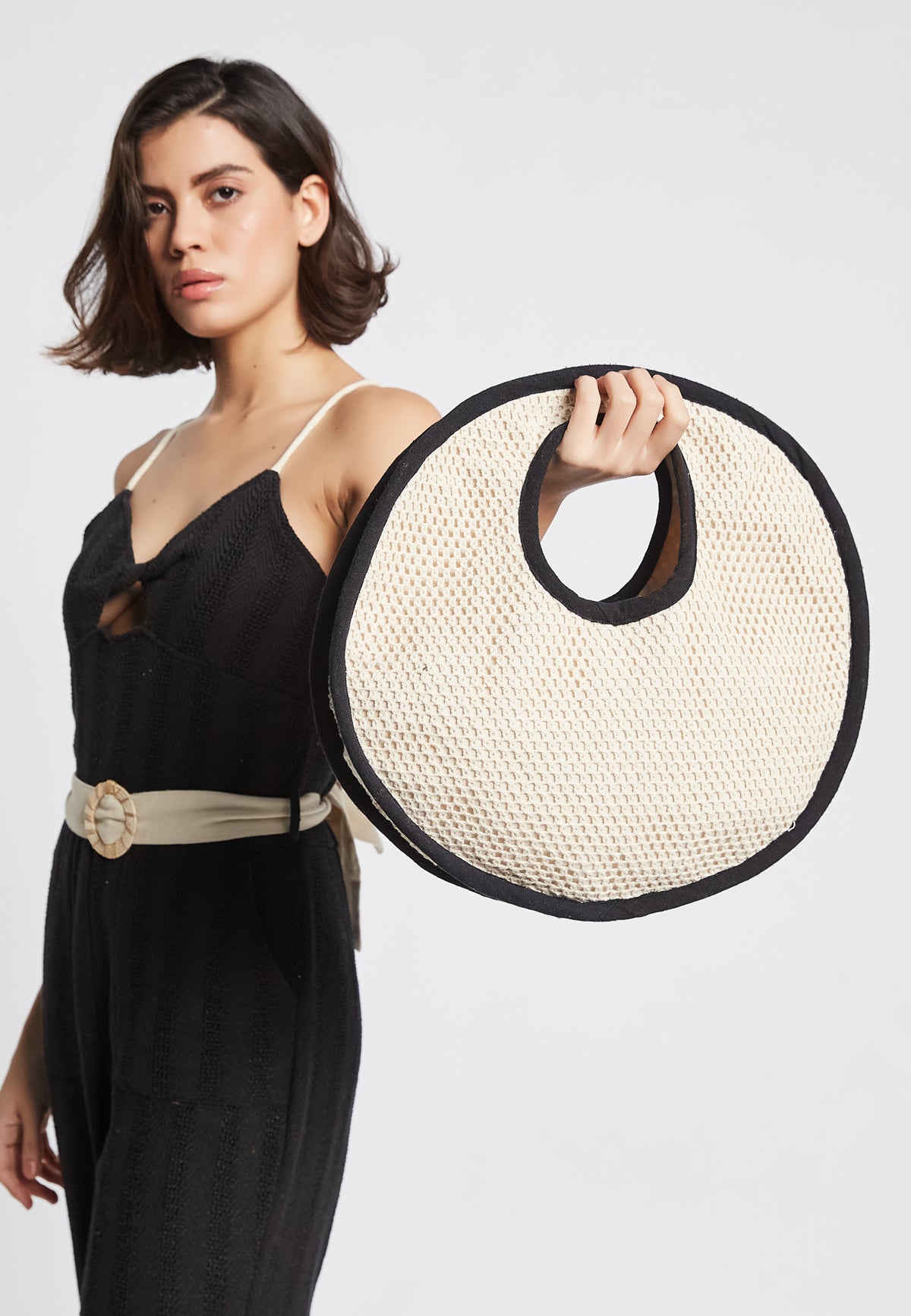 Bolso beige cervatillo