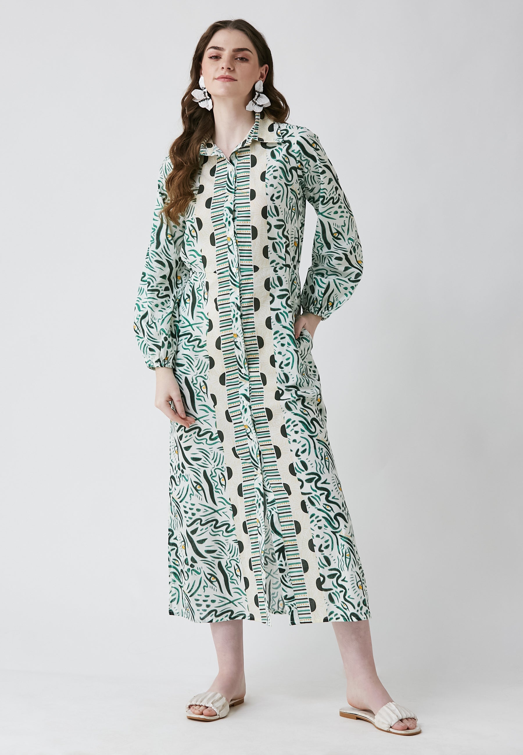 Vestido camisero Kaia Eye