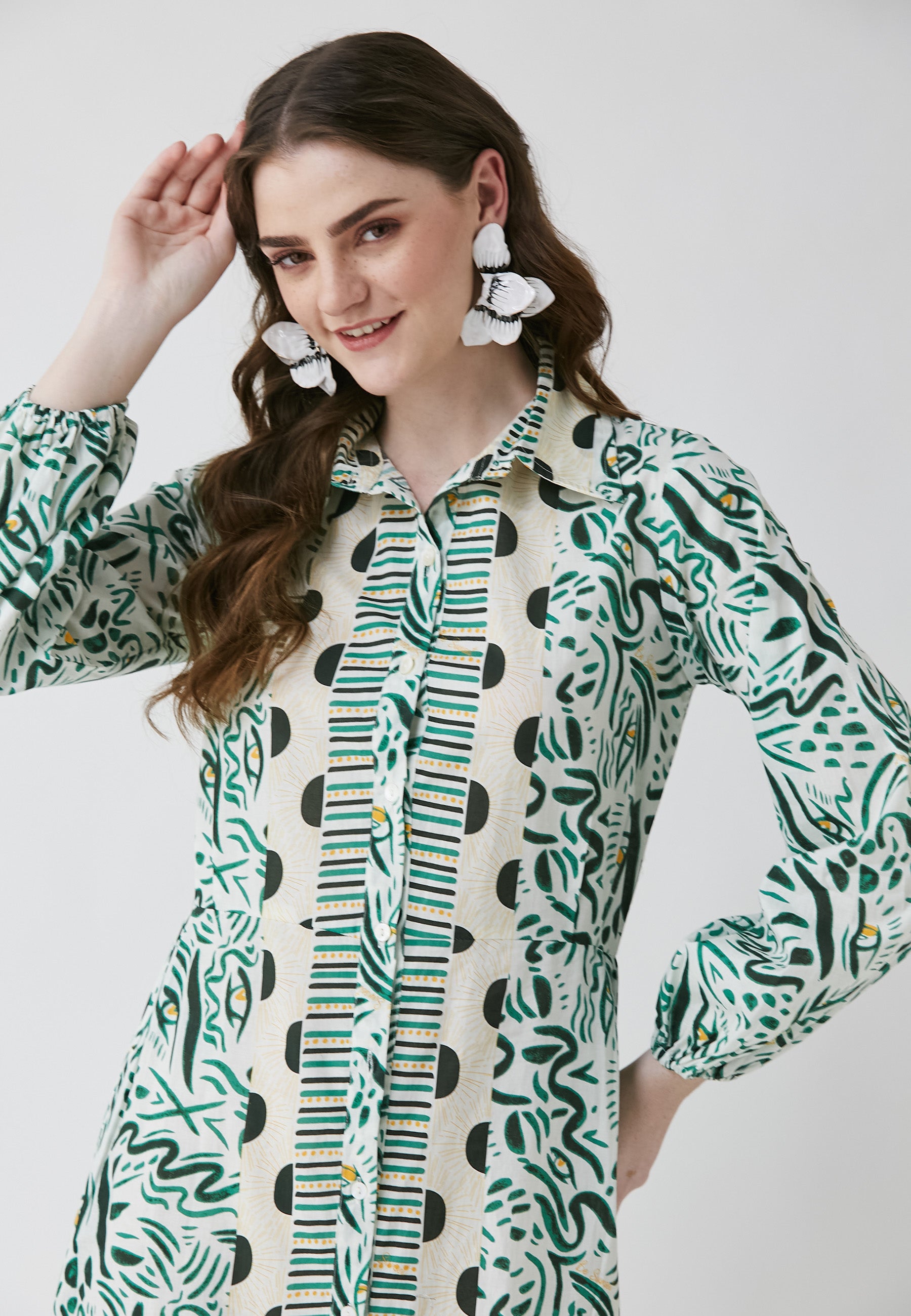 Vestido camisero Kaia Eye